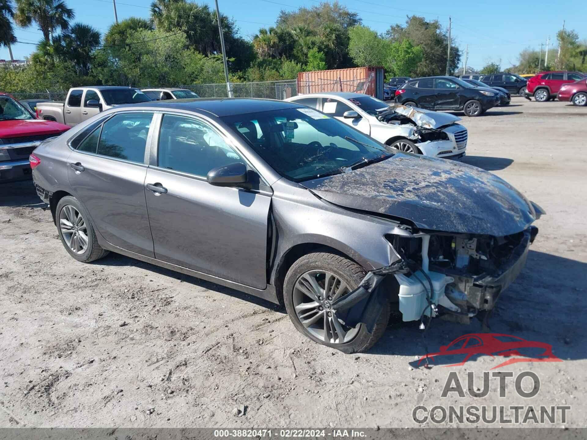 TOYOTA CAMRY 2016 - 4T1BF1FK5GU128321