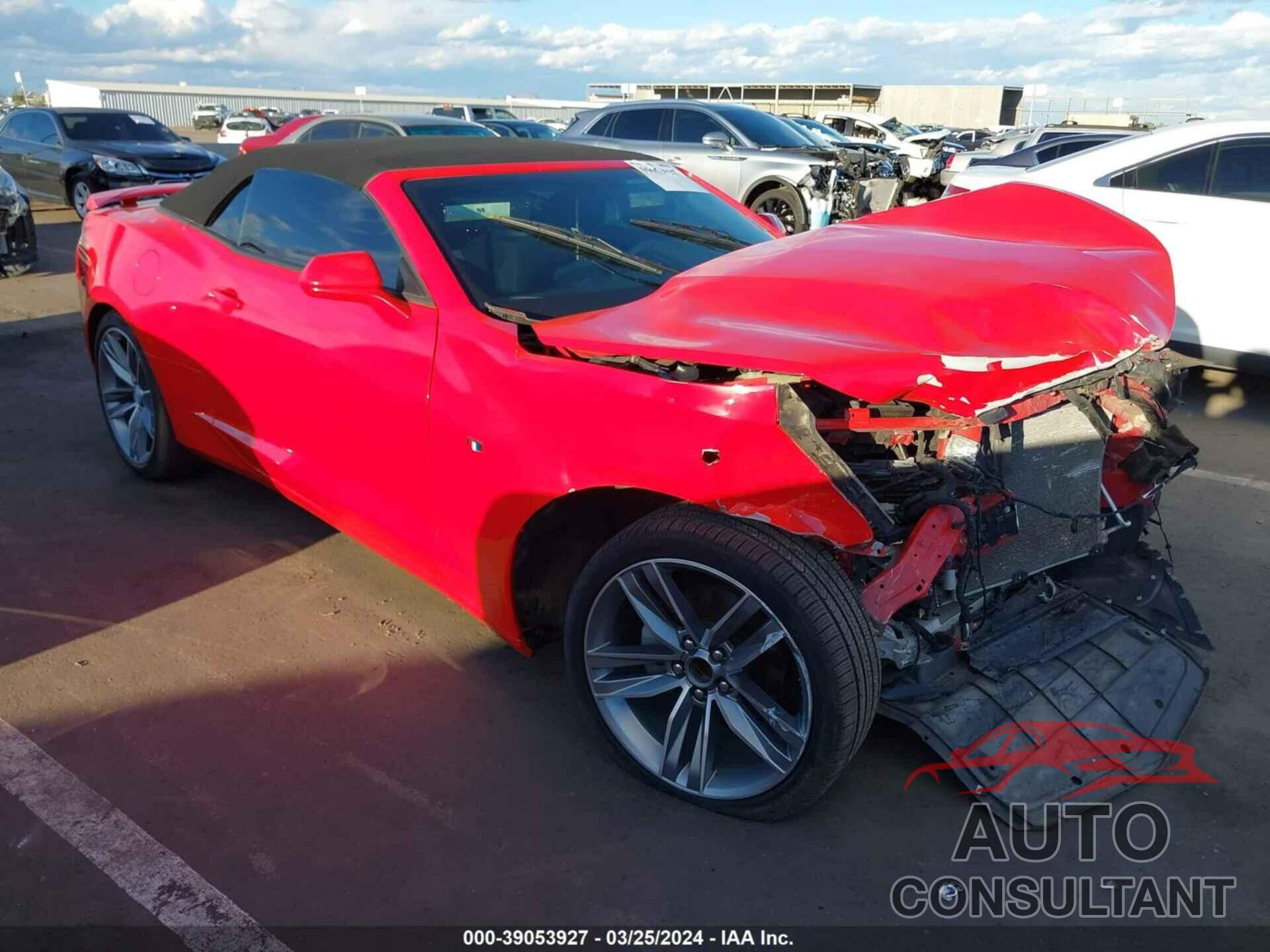 CHEVROLET CAMARO 2016 - 1G1FB3DS4G0191393