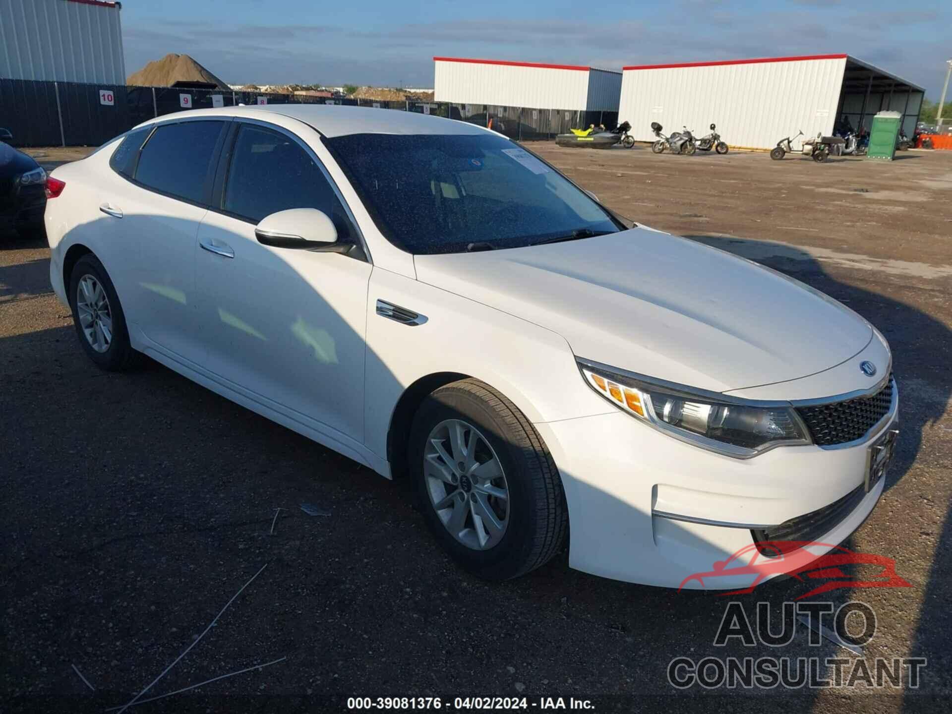 KIA OPTIMA 2018 - 5XXGT4L33JG238721