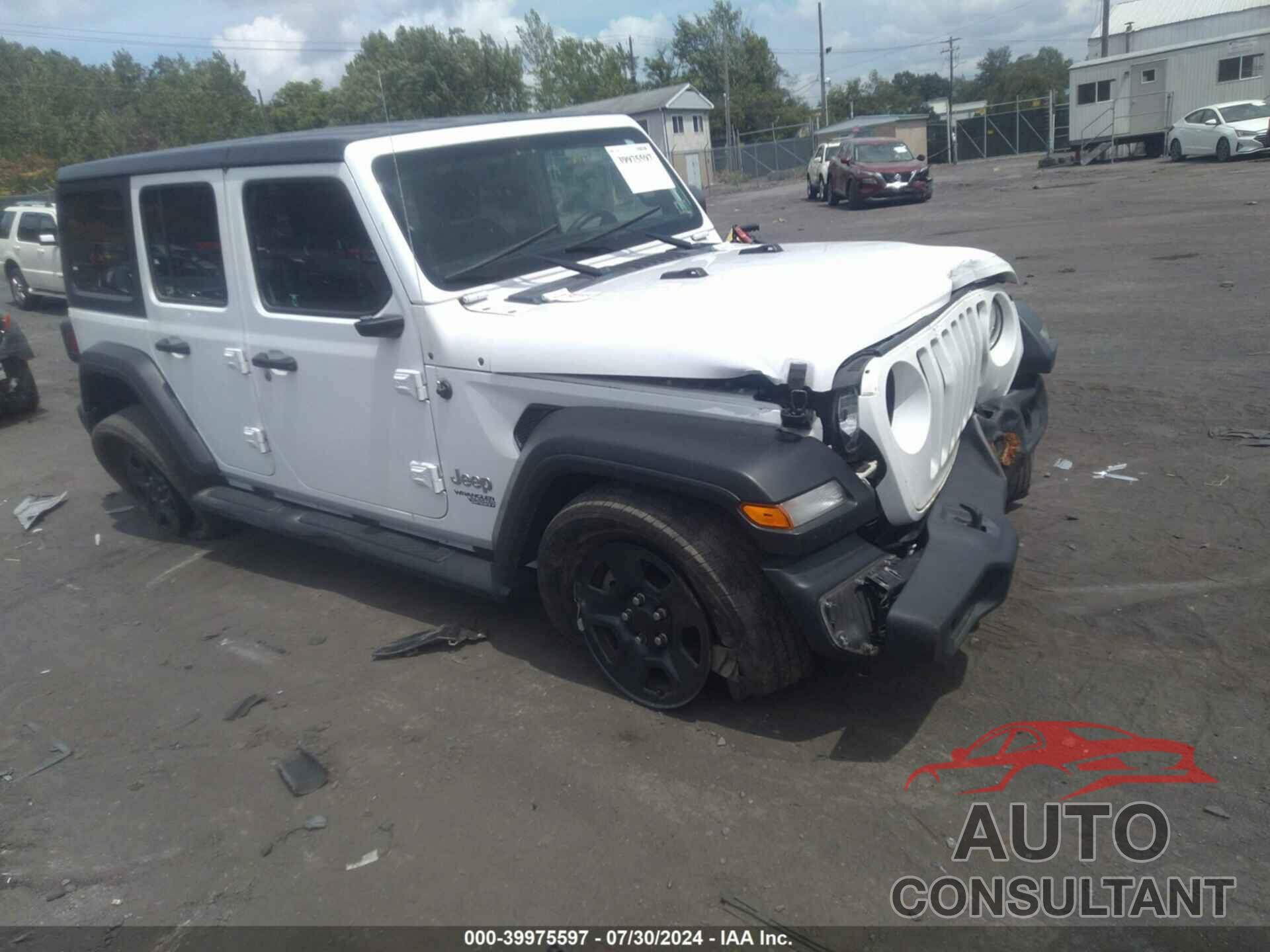 JEEP WRANGLER UNLIMITED 2018 - 1C4HJXDG1JW274726