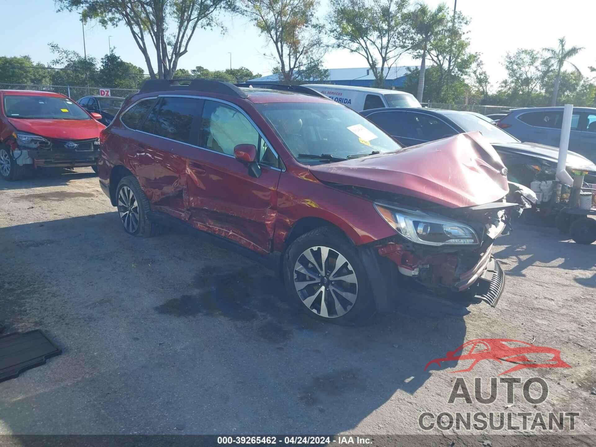 SUBARU OUTBACK 2017 - 4S4BSENC3H3357987