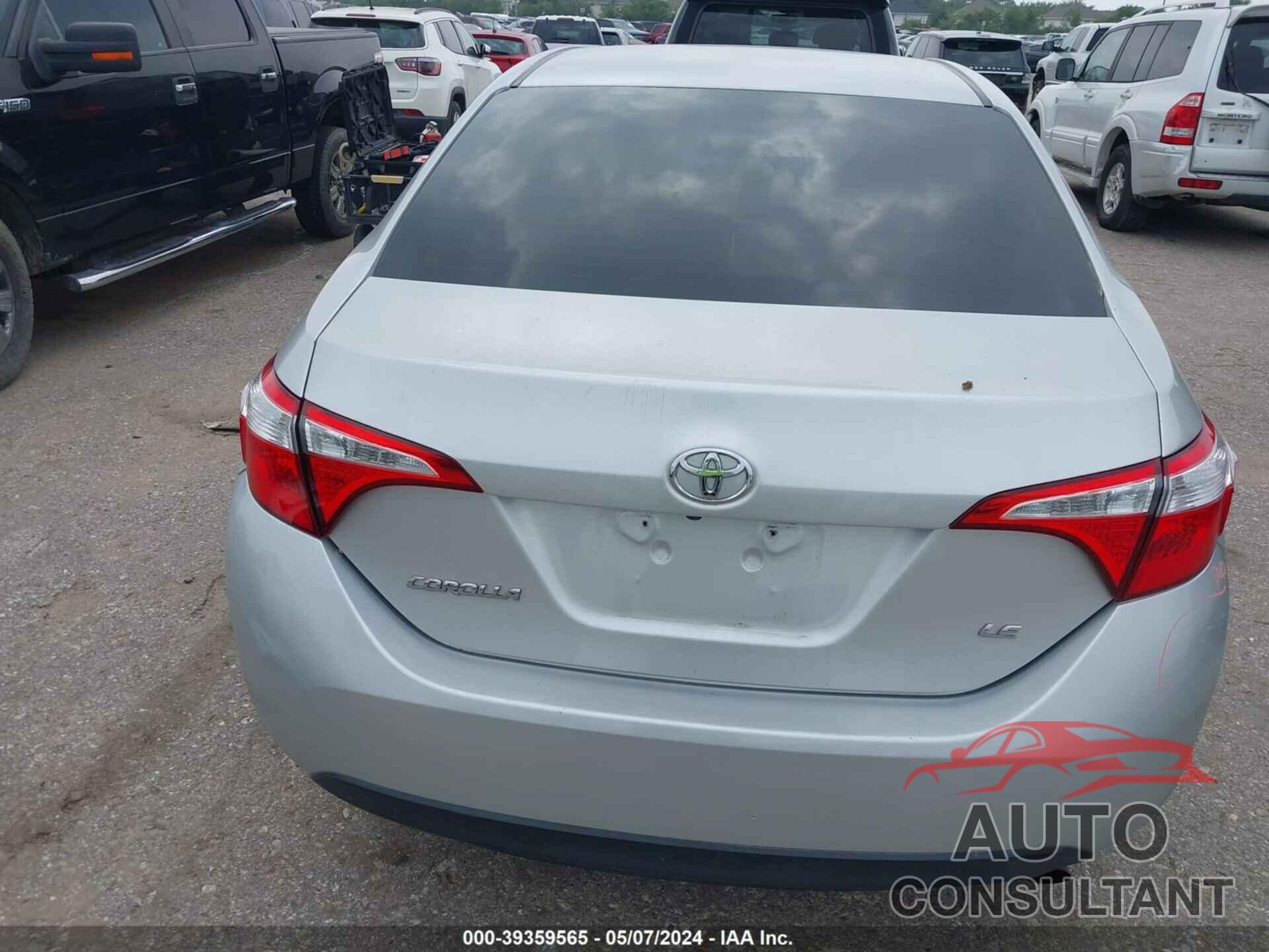 TOYOTA COROLLA 2018 - 5YFBURHE5JP769036