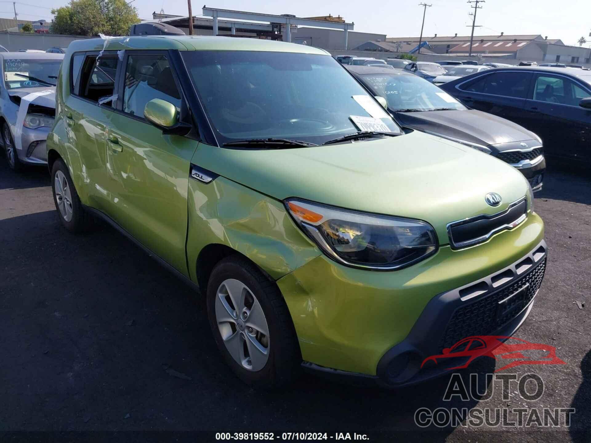 KIA SOUL 2016 - KNDJN2A23G7854936