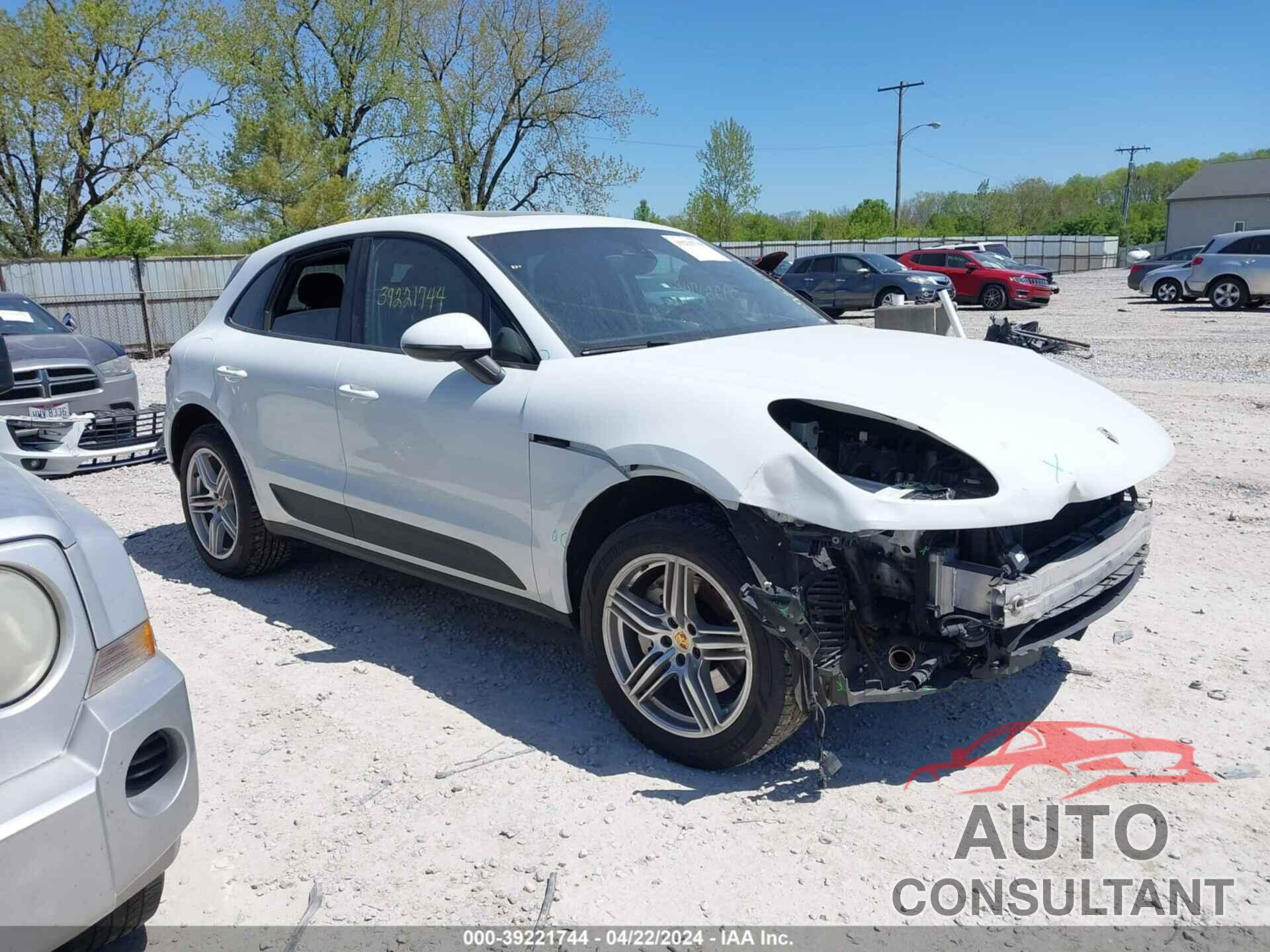 PORSCHE MACAN 2016 - WP1AB2A50GLB45177