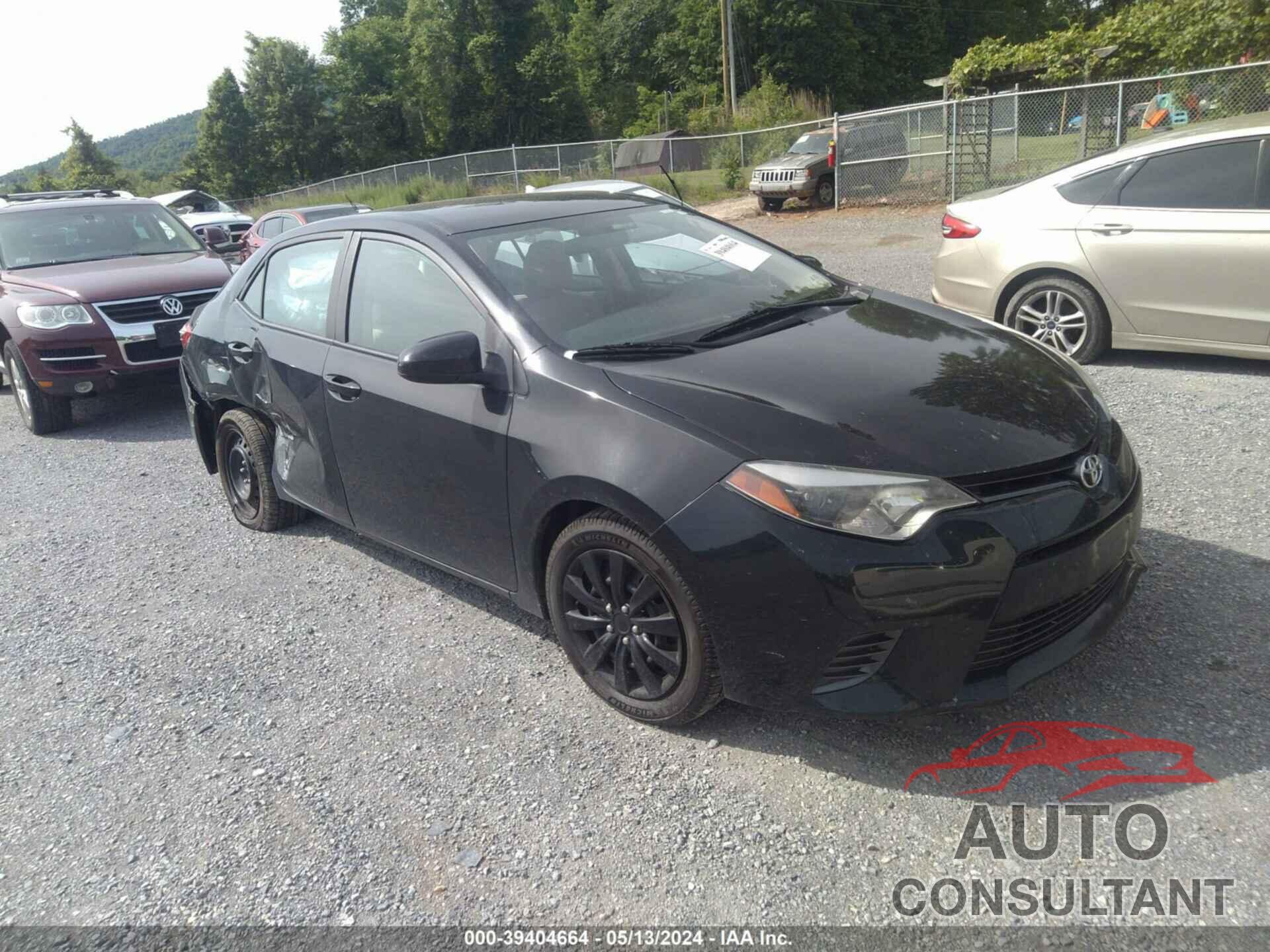 TOYOTA COROLLA 2016 - 5YFBURHE4GP490038