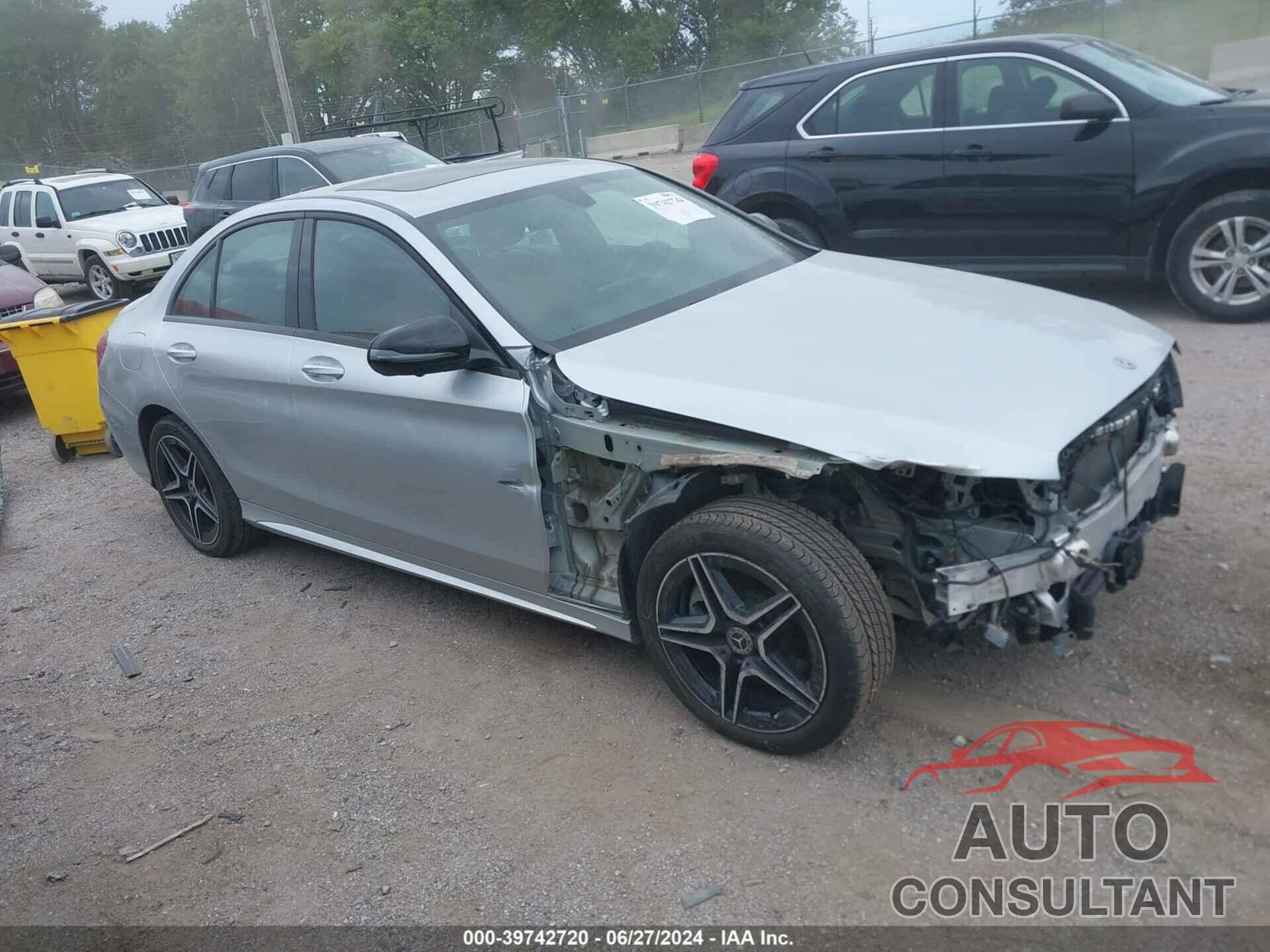 MERCEDES-BENZ C 300 2021 - W1KWF8EB3MR609494