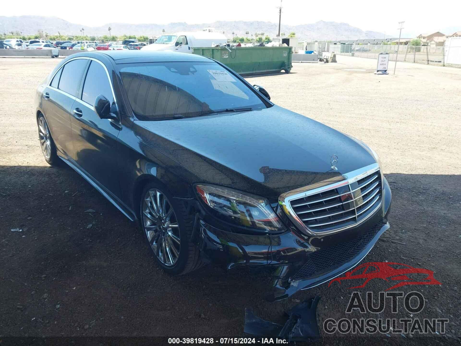 MERCEDES-BENZ S 550 2016 - WDDUG8CB0GA245108