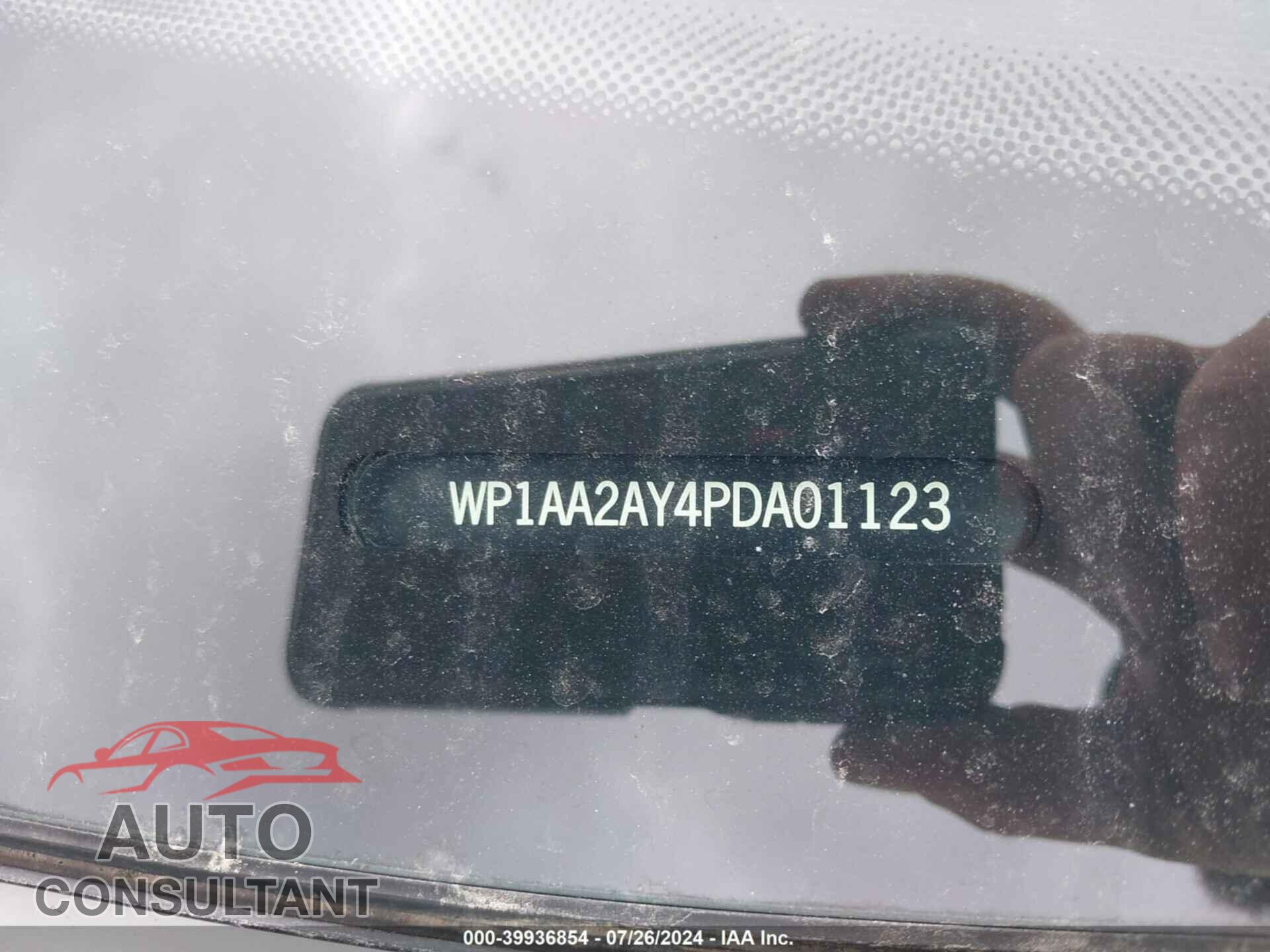 PORSCHE CAYENNE 2023 - WP1AA2AY4PDA01123