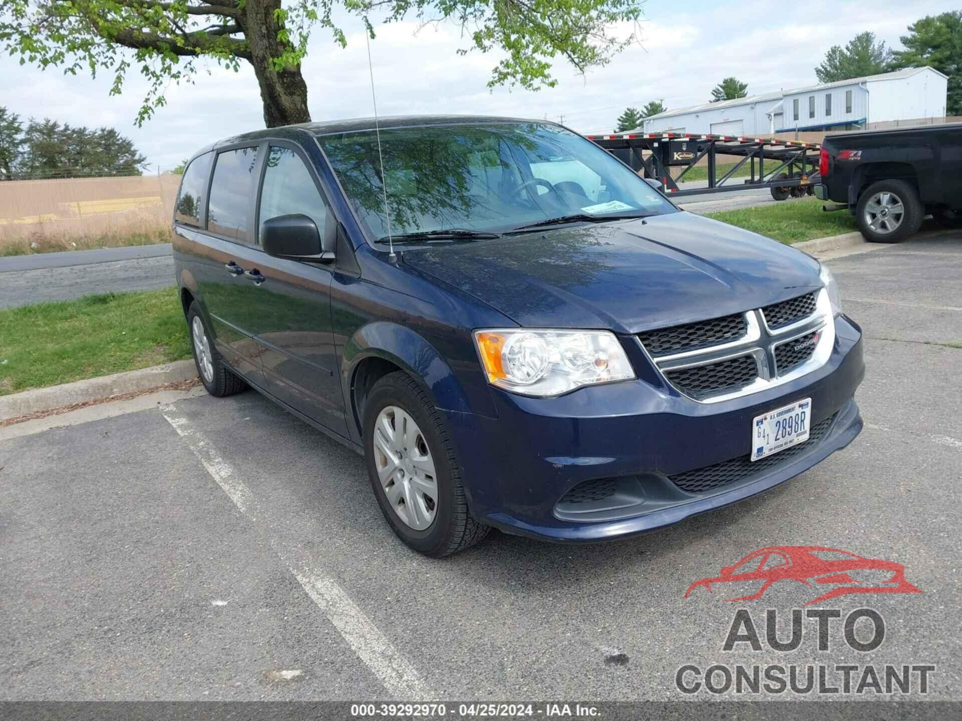 DODGE GRAND CARAVAN 2016 - 2C4RDGBG9GR114626