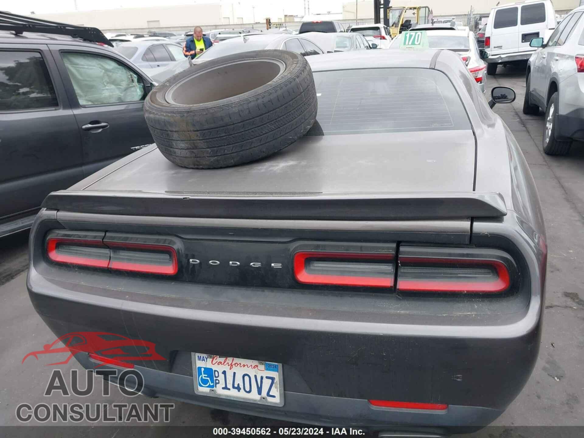 DODGE CHALLENGER 2016 - 2C3CDZAG0GH209976