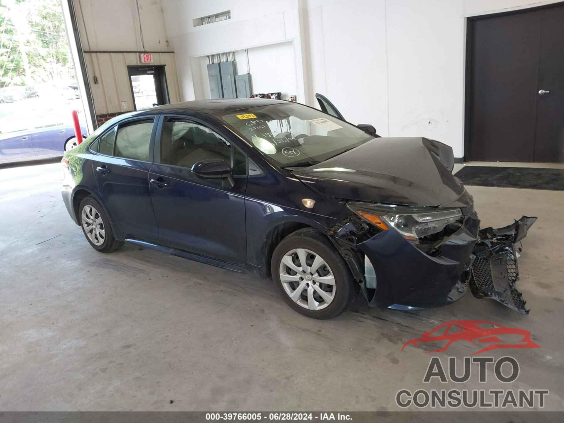 TOYOTA COROLLA 2021 - JTDEPMAE6MJ141805