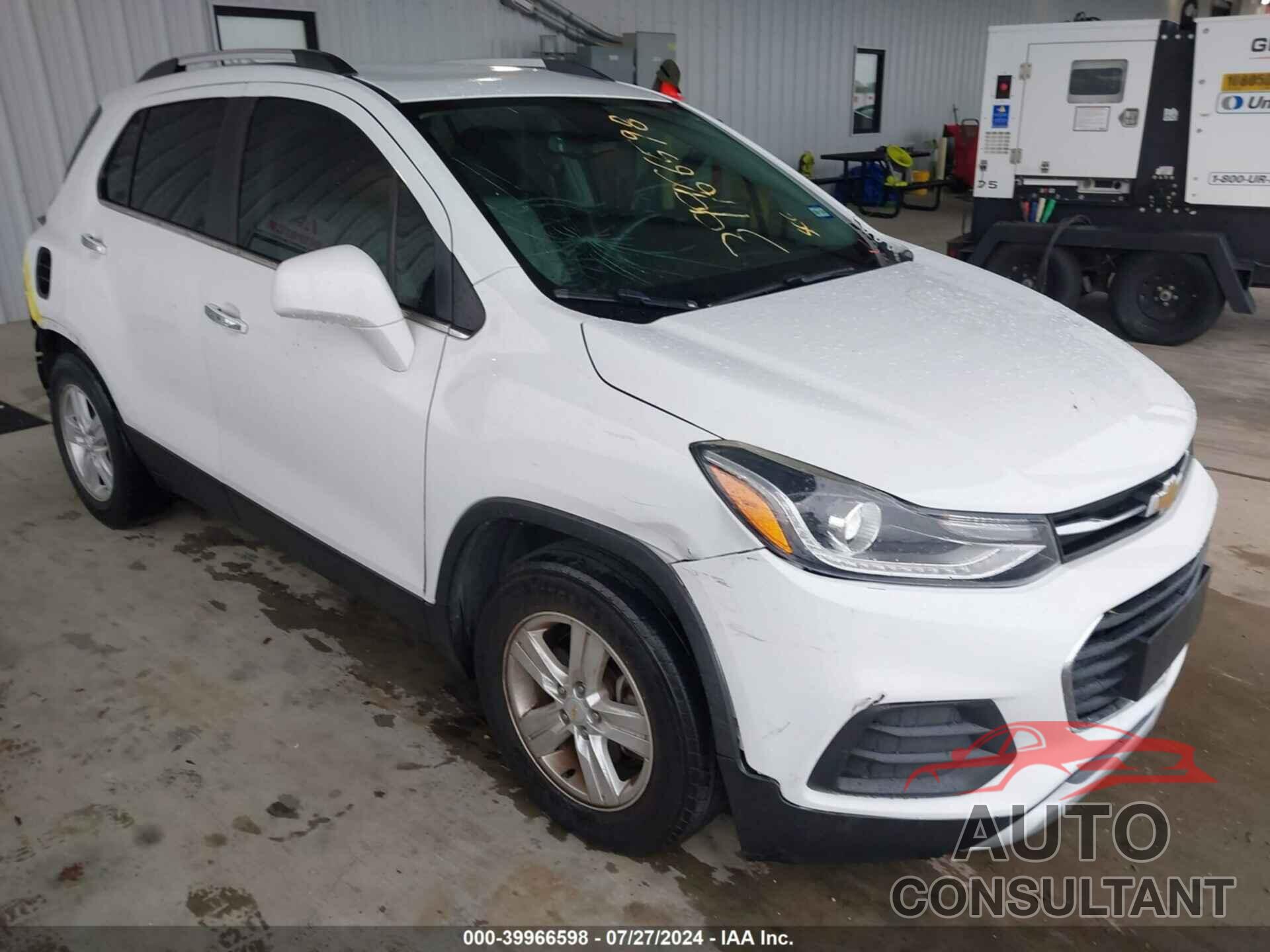 CHEVROLET TRAX 2017 - KL7CJLSB9HB153869