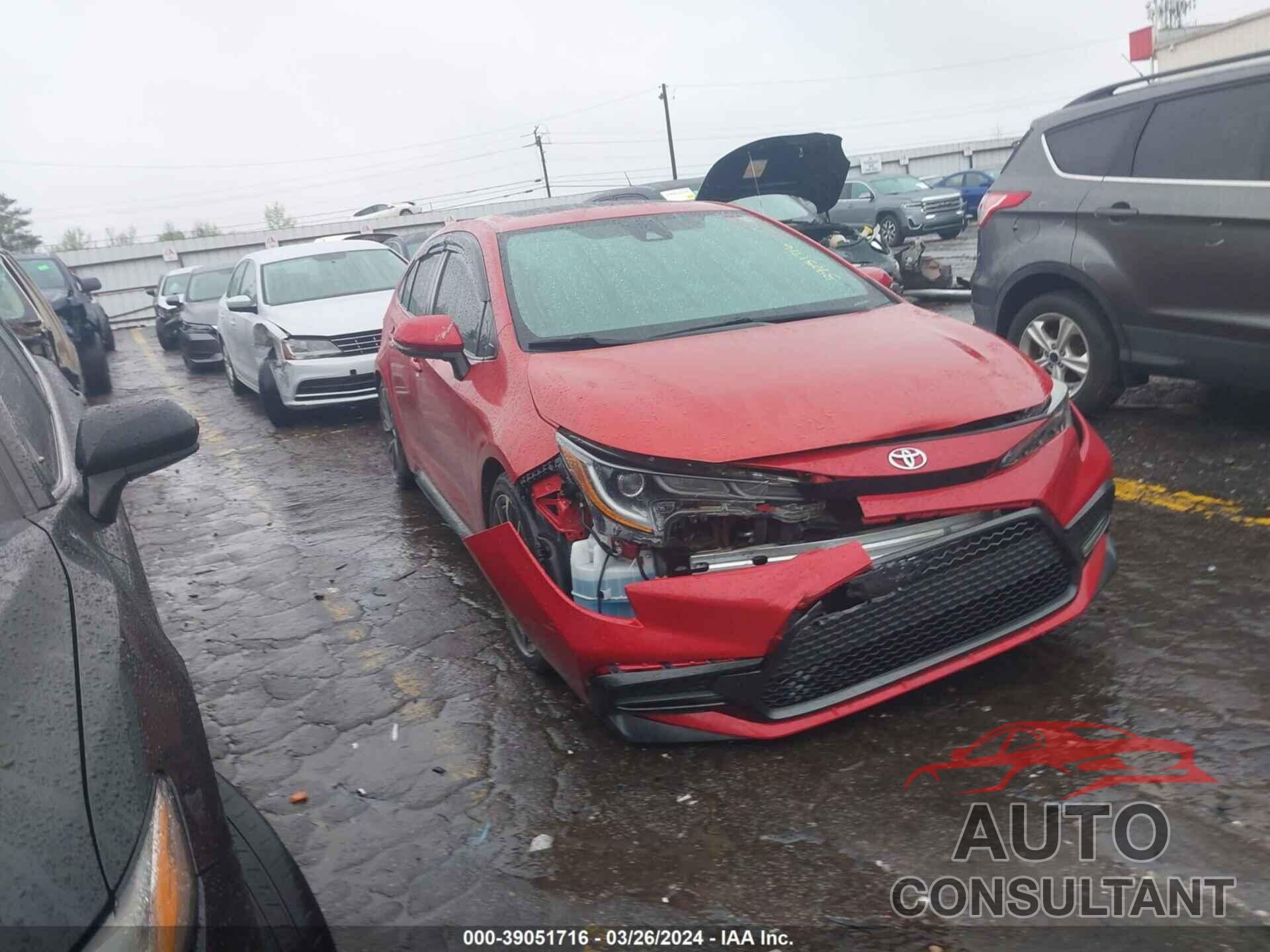 TOYOTA COROLLA 2020 - 5YFP4RCE6LP032735