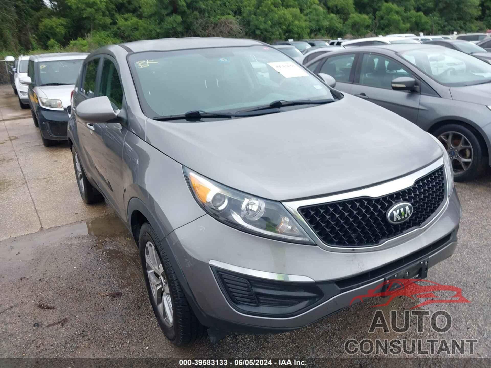 KIA SPORTAGE 2016 - KNDPB3AC7G7879128