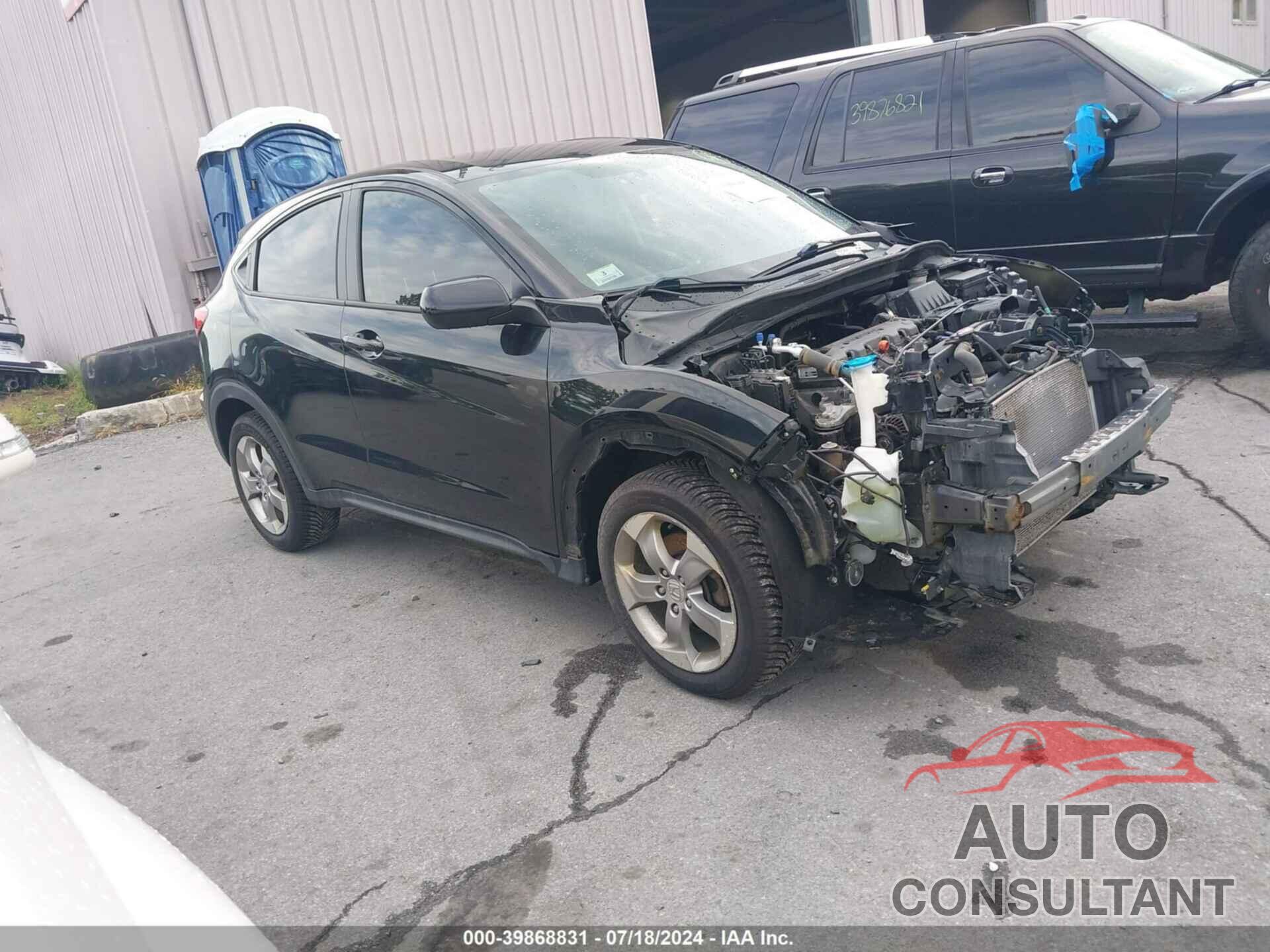HONDA HR-V 2018 - 3CZRU6H34JG705971