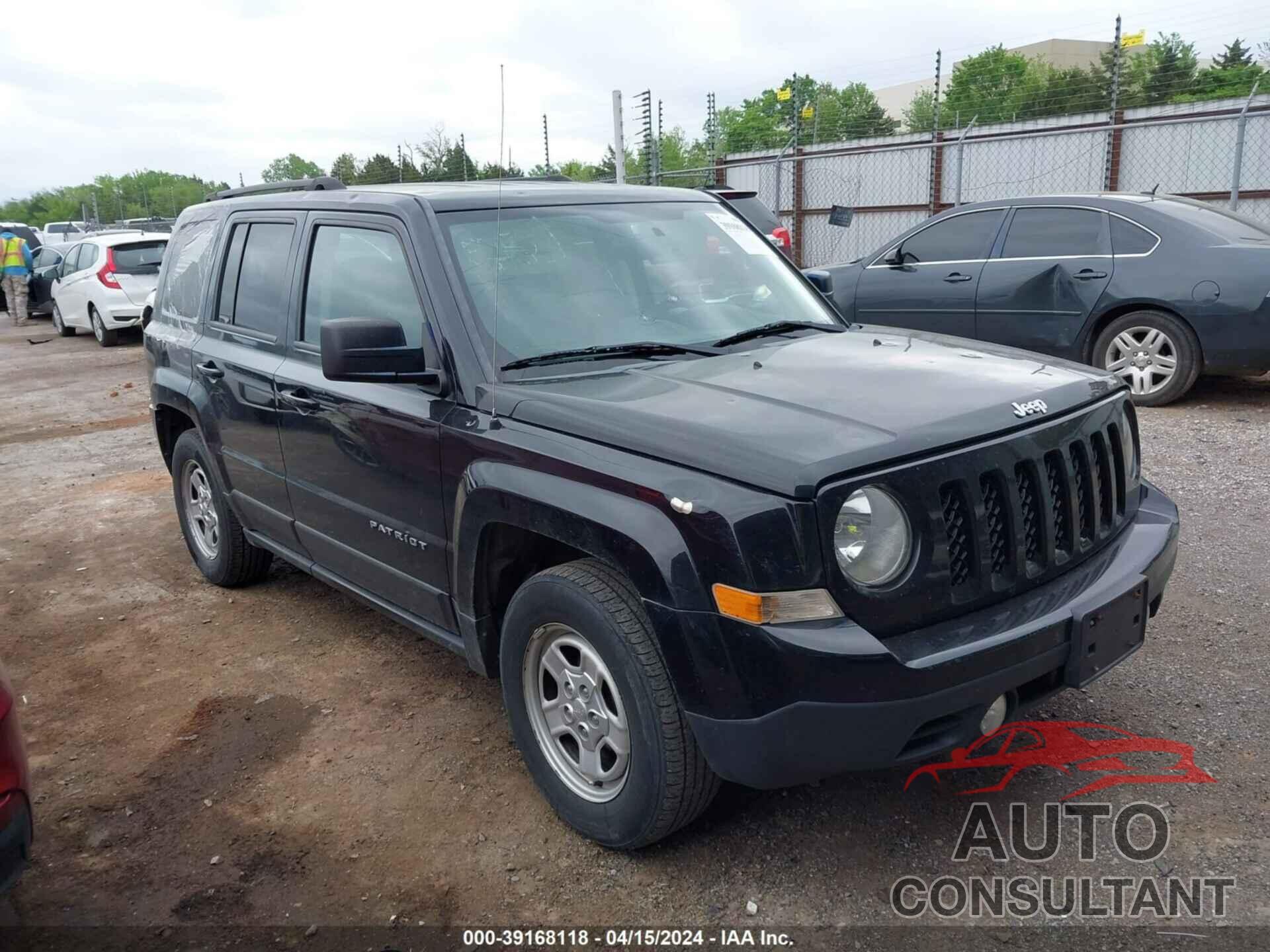 JEEP PATRIOT 2016 - 1C4NJPBA9GD744409