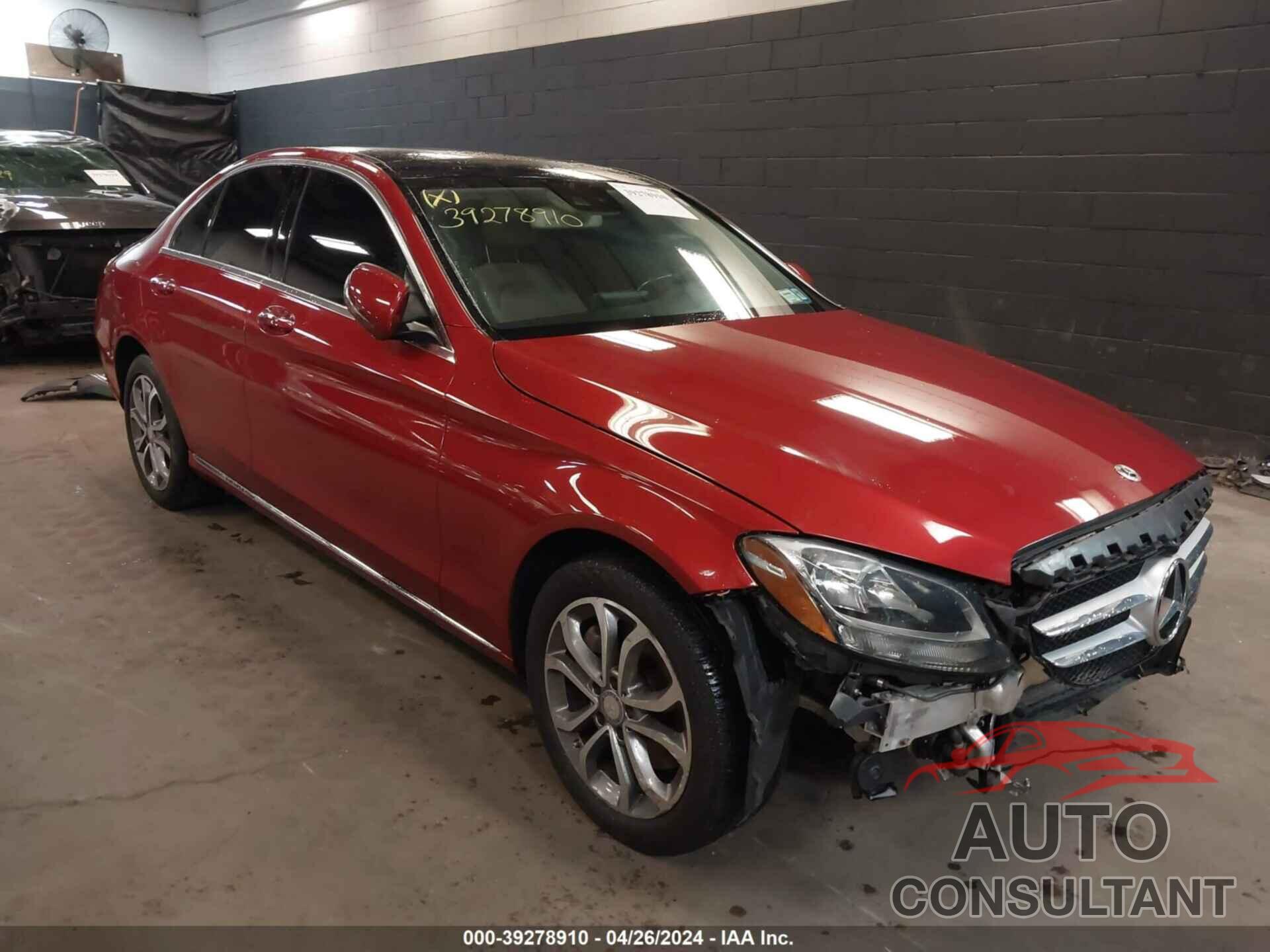 MERCEDES-BENZ C 300 2017 - 55SWF4KB8HU210386