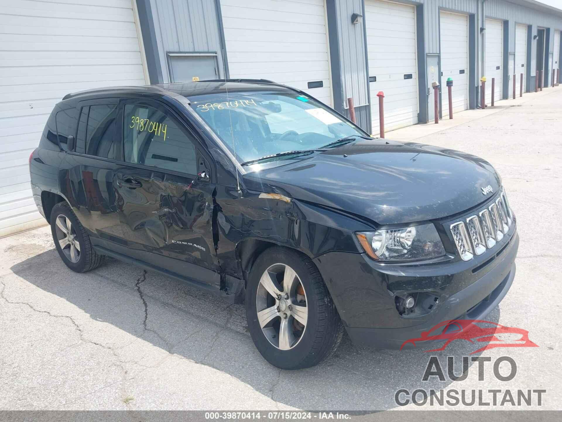 JEEP COMPASS 2016 - 1C4NJDEB9GD709257