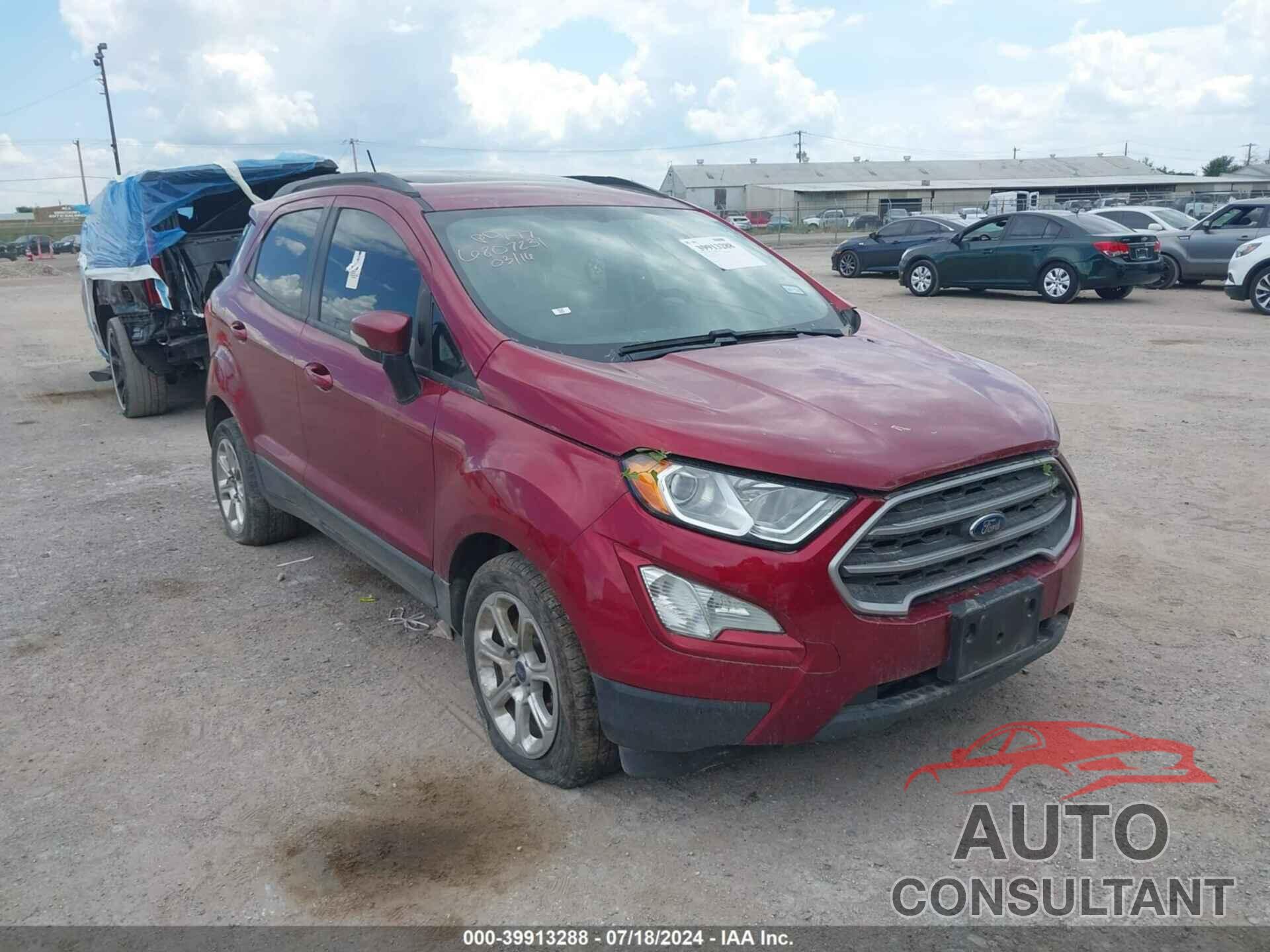 FORD ECOSPORT 2020 - MAJ3S2GE7LC324284