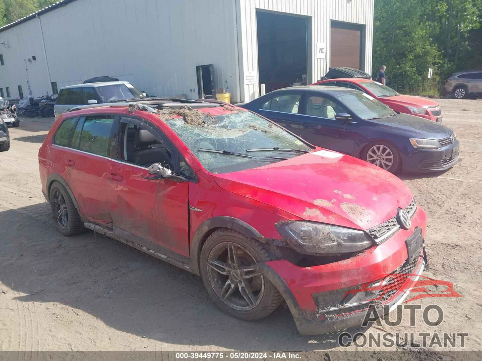 VOLKSWAGEN GOLF ALLTRACK 2019 - 3VWM17AU3KM522529