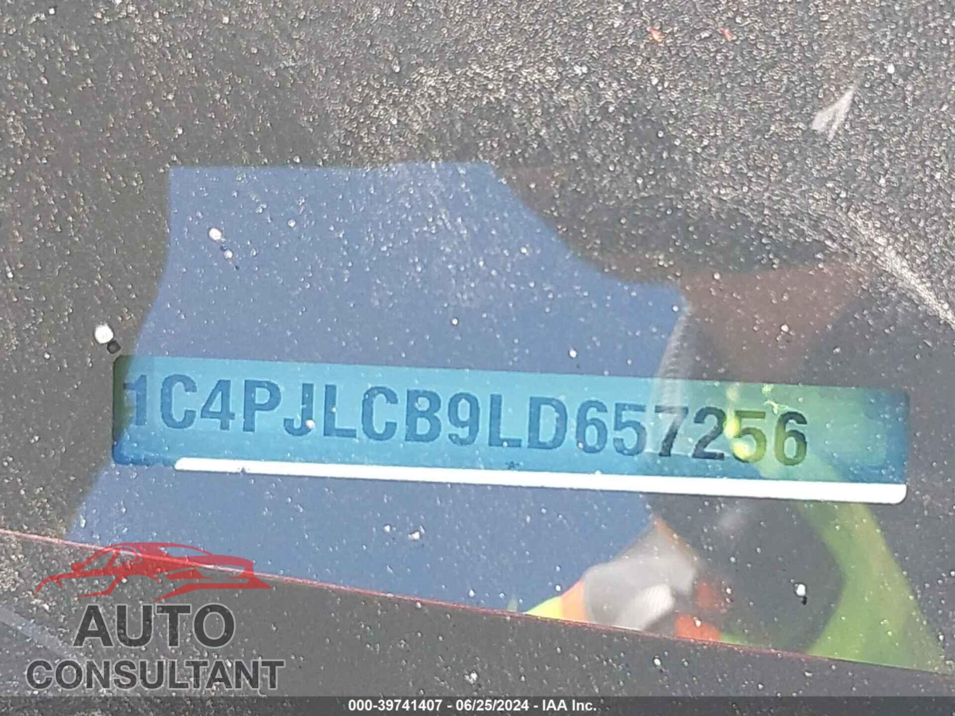 JEEP CHEROKEE 2020 - 1C4PJLCB9LD657256