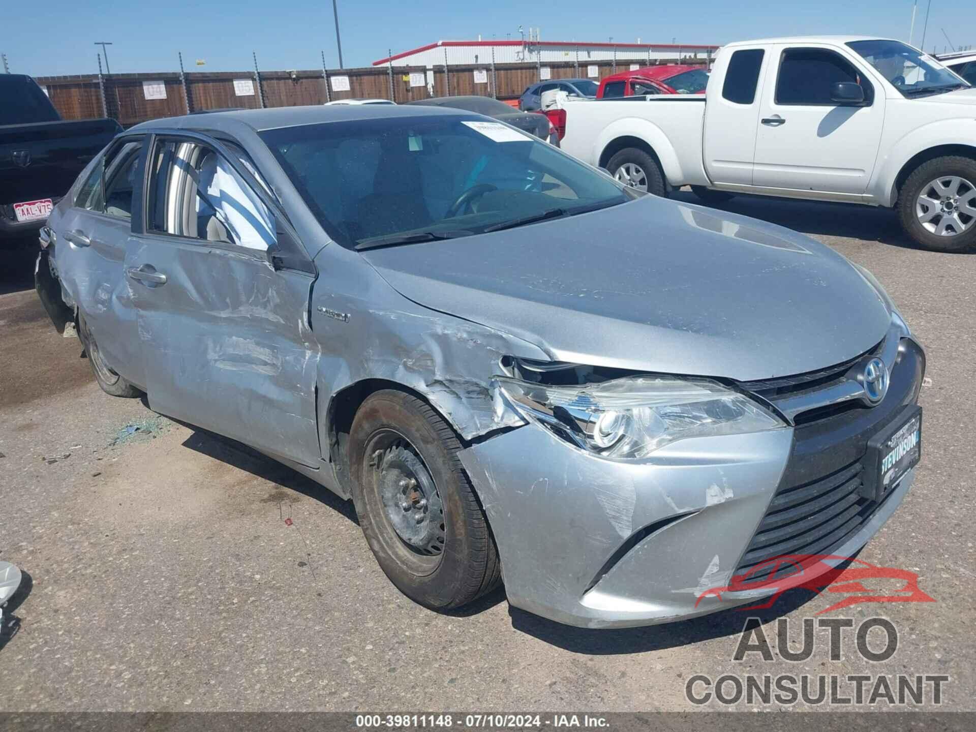 TOYOTA CAMRY HYBRID 2015 - 4T1BD1FK6FU146198
