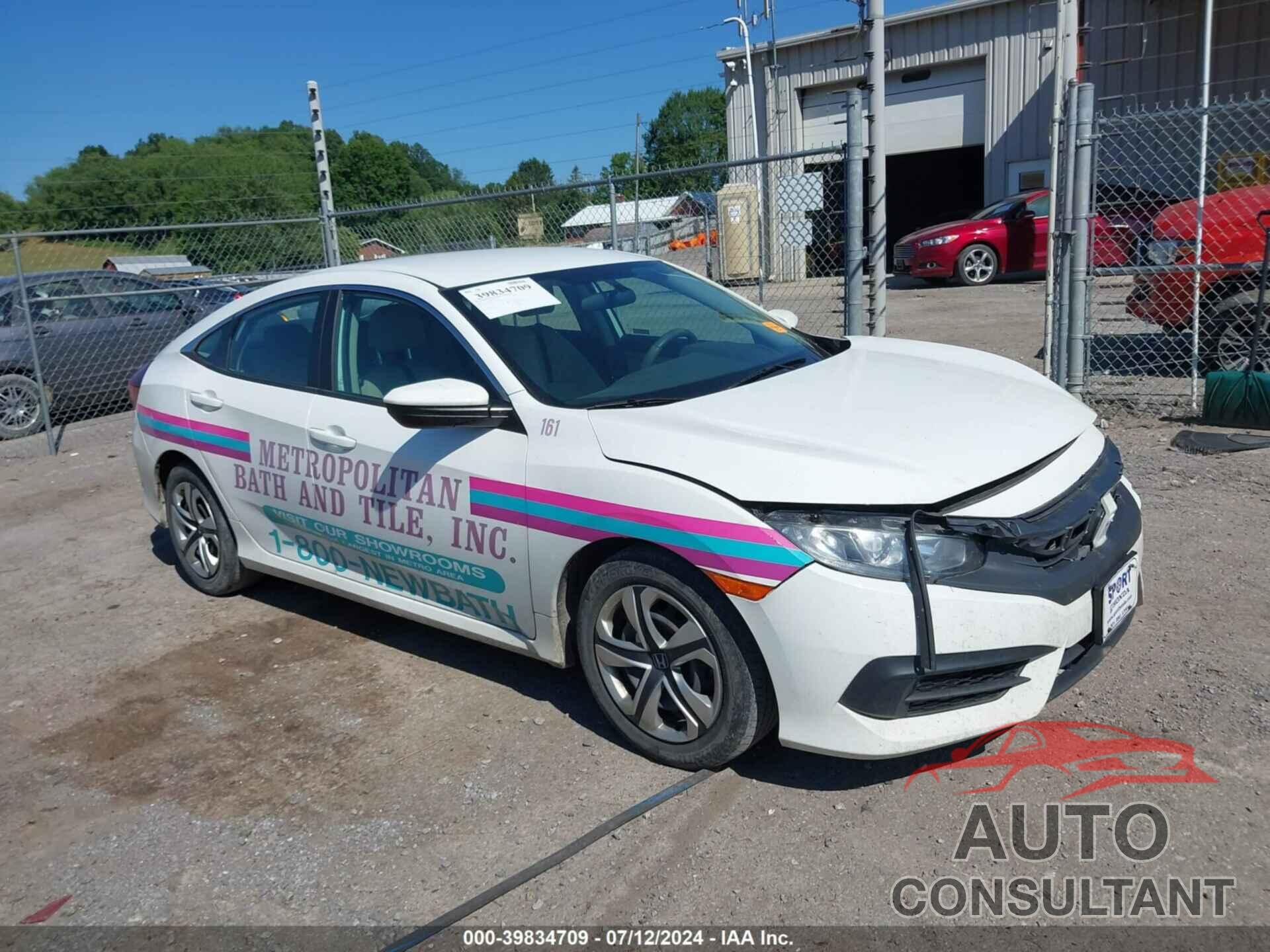 HONDA CIVIC 2018 - 2HGFC2F53JH555488