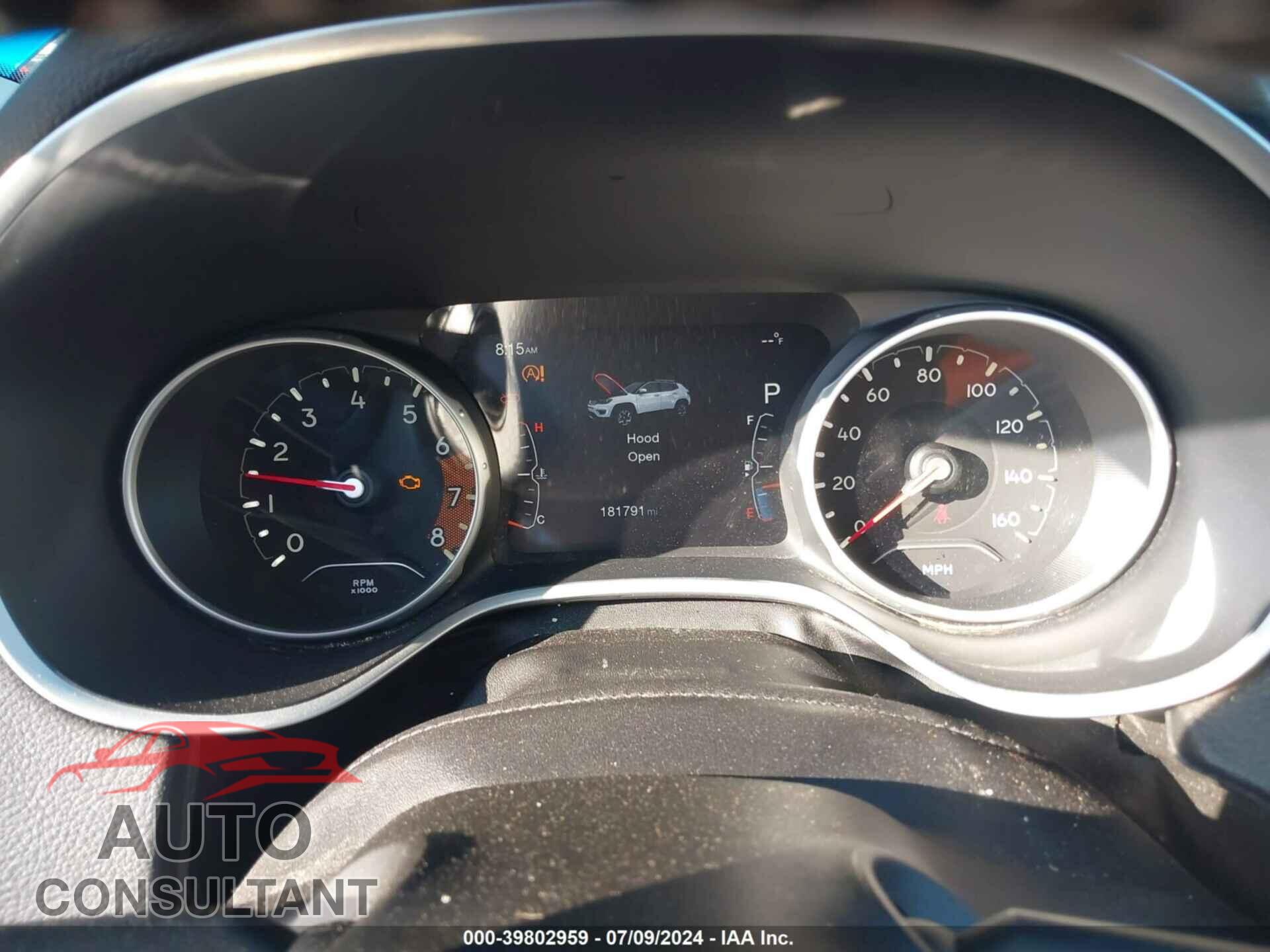 JEEP NEW COMPASS 2017 - 3C4NJCBB2HT643404