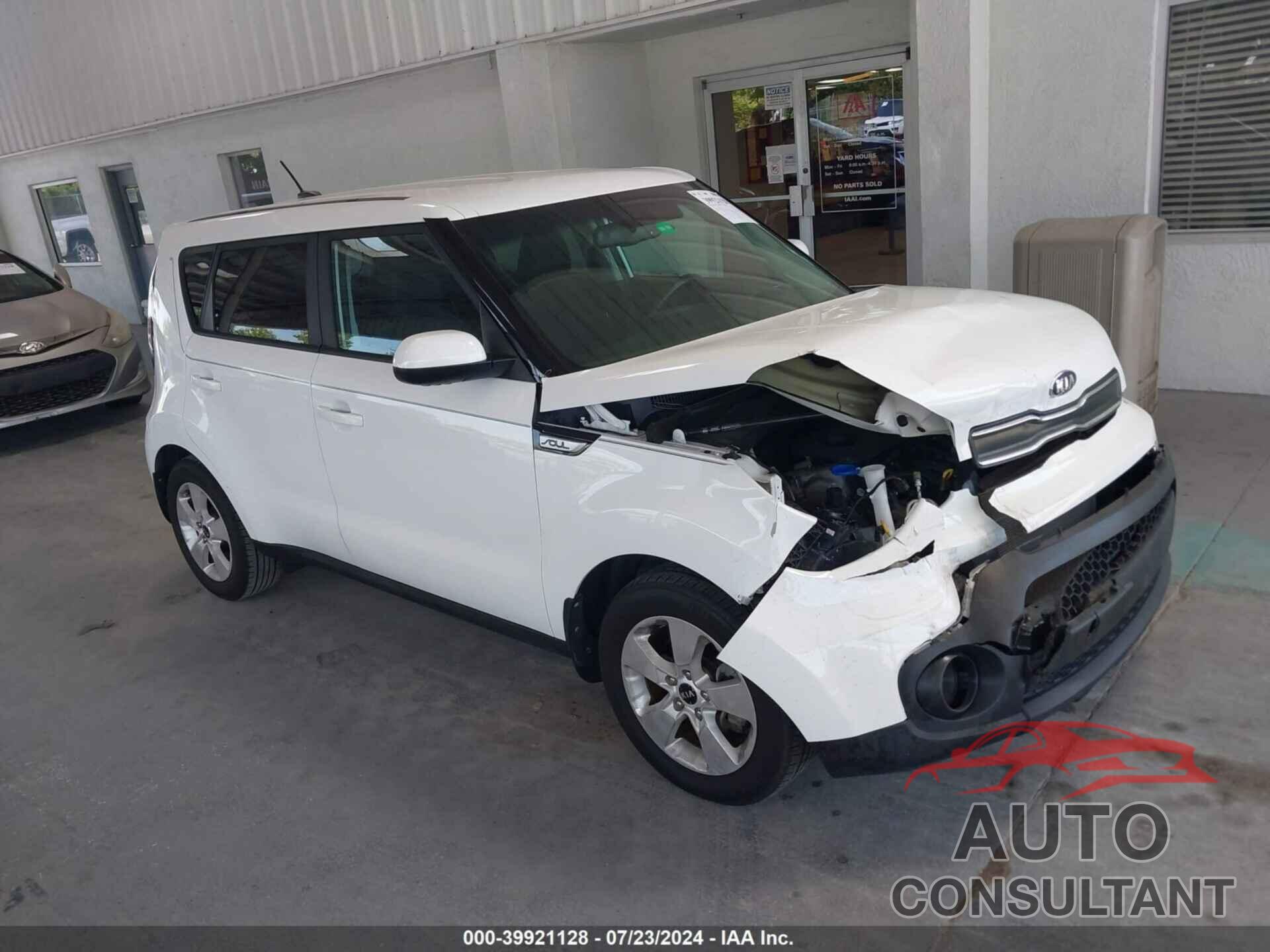 KIA SOUL 2018 - KNDJN2A28J7527598