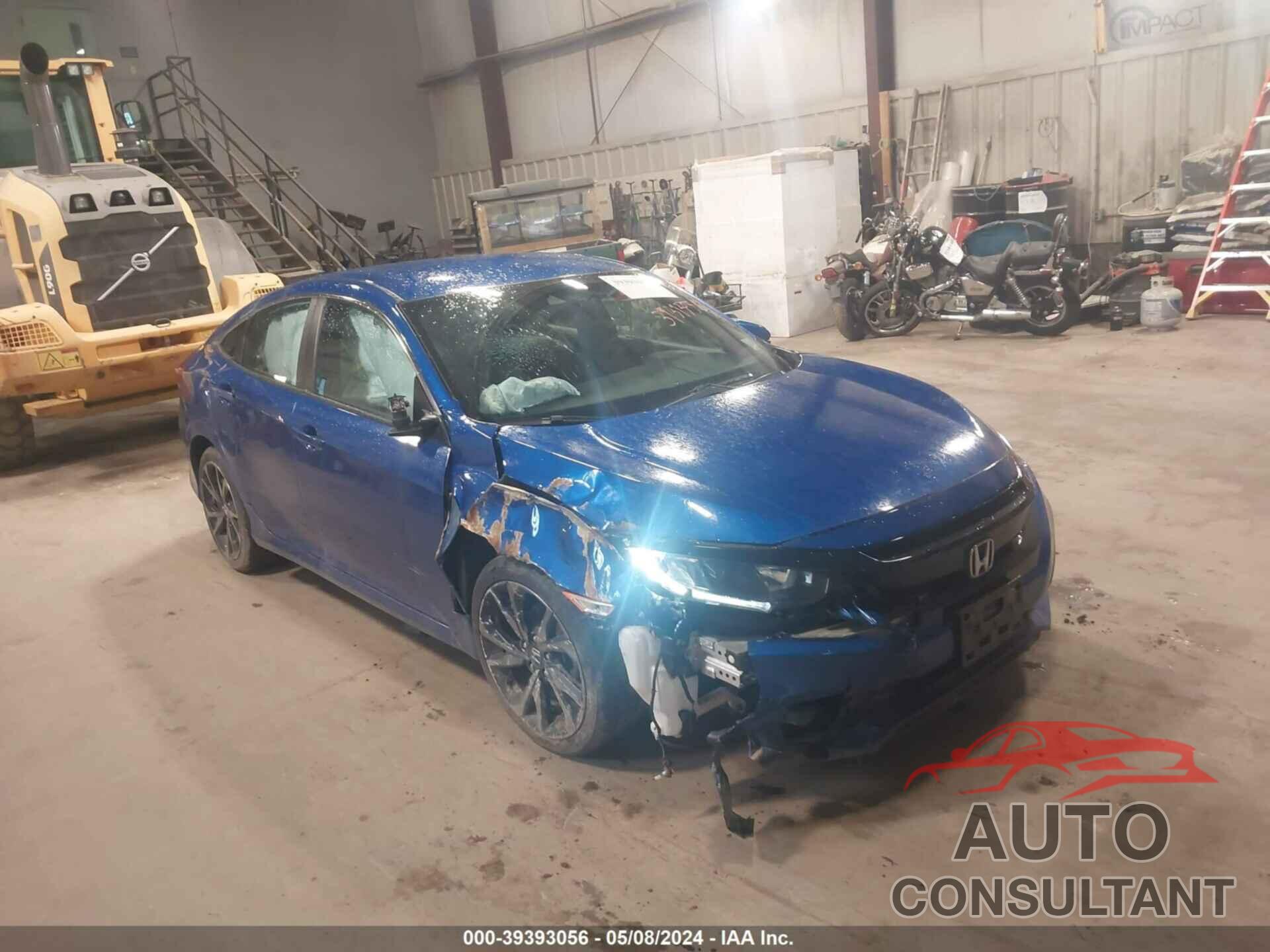 HONDA CIVIC 2019 - 2HGFC2F83KH555017