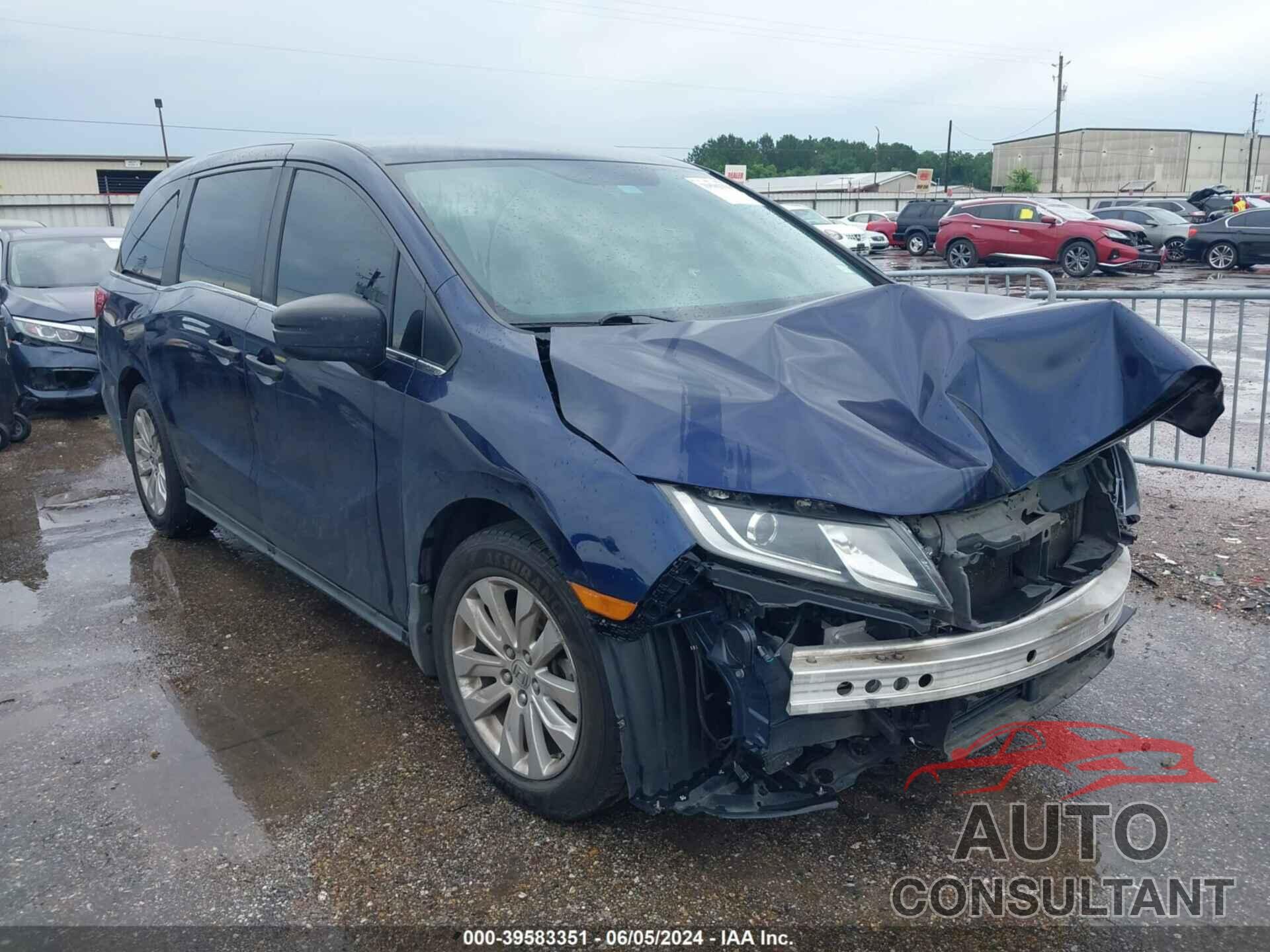 HONDA ODYSSEY 2019 - 5FNRL6H27KB112824