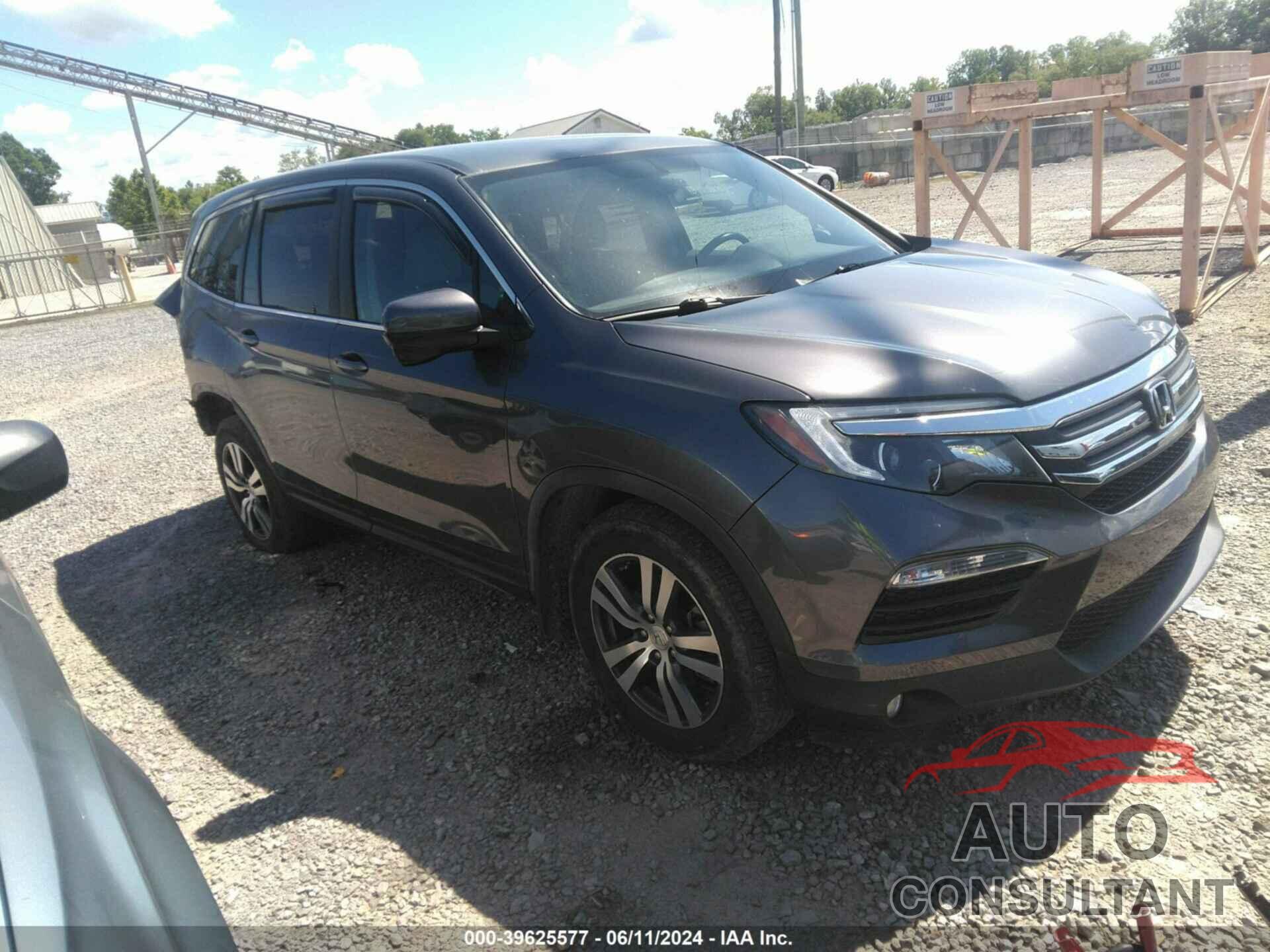 HONDA PILOT 2017 - 5FNYF5H37HB001687