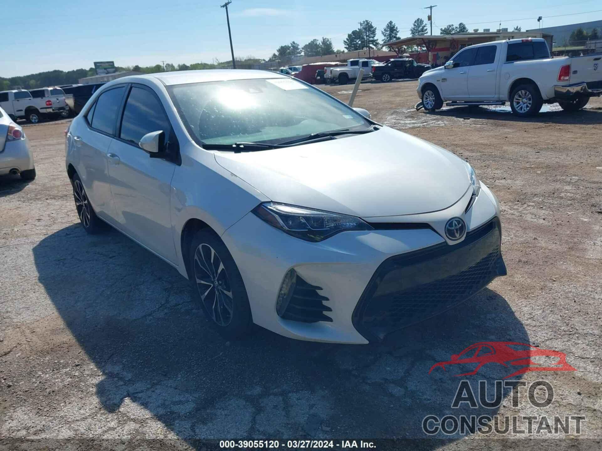 TOYOTA COROLLA 2017 - 5YFBURHE5HP591347