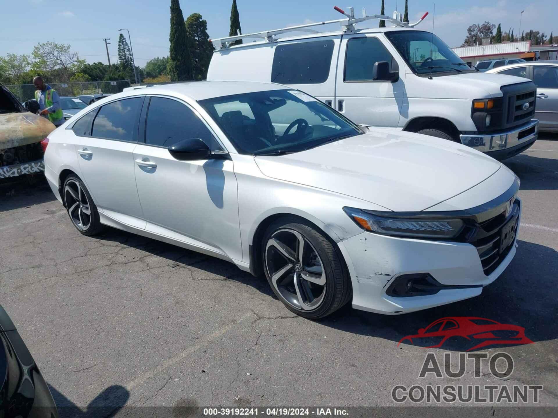 HONDA ACCORD 2021 - 1HGCV1F30MA057516