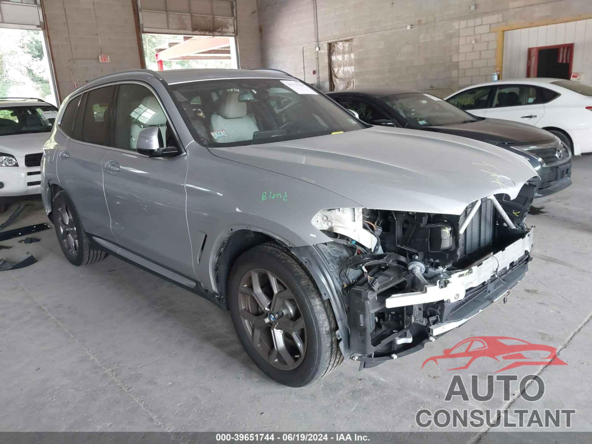 BMW X3 PHEV 2021 - 5UXTS1C05M9E94660