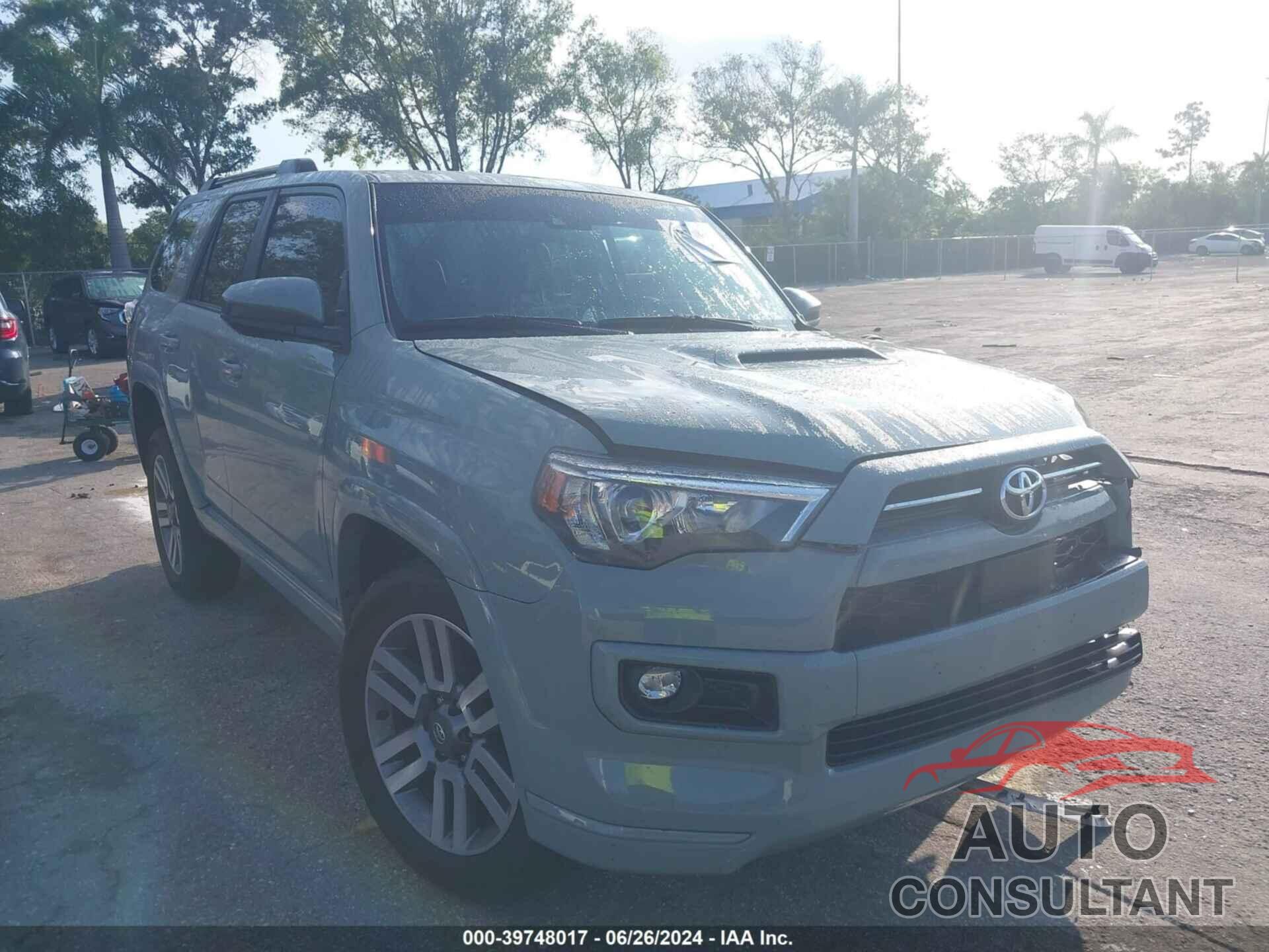 TOYOTA 4RUNNER 2022 - JTEAU5JR8N5269050