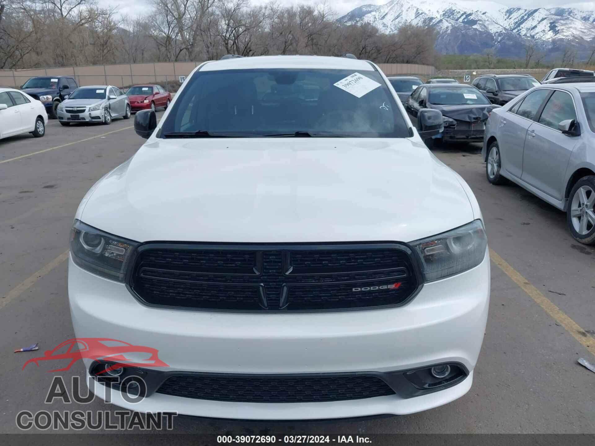 DODGE DURANGO 2017 - 1C4SDJCT6HC692073