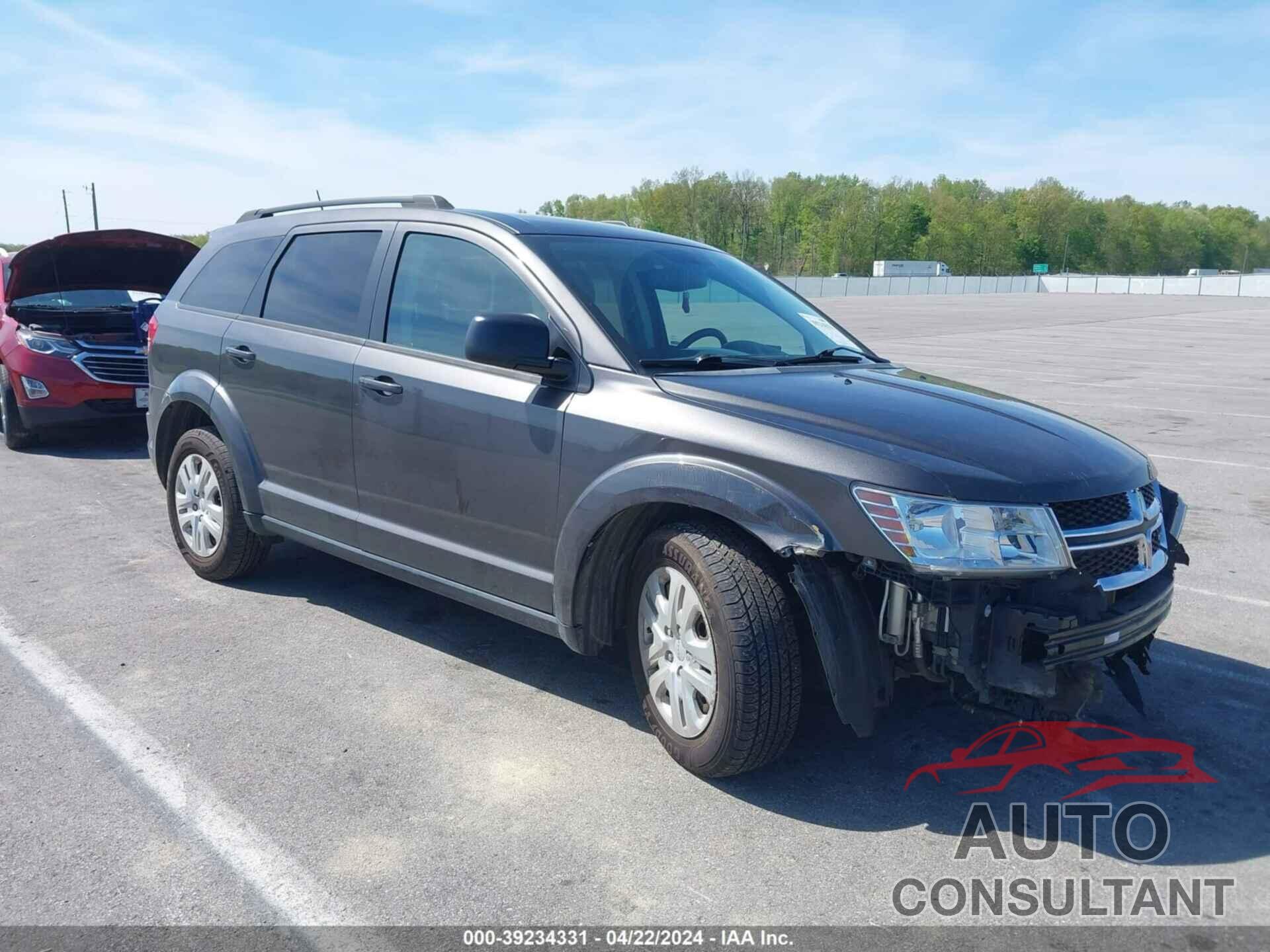 DODGE JOURNEY 2016 - 3C4PDCAB8GT186937