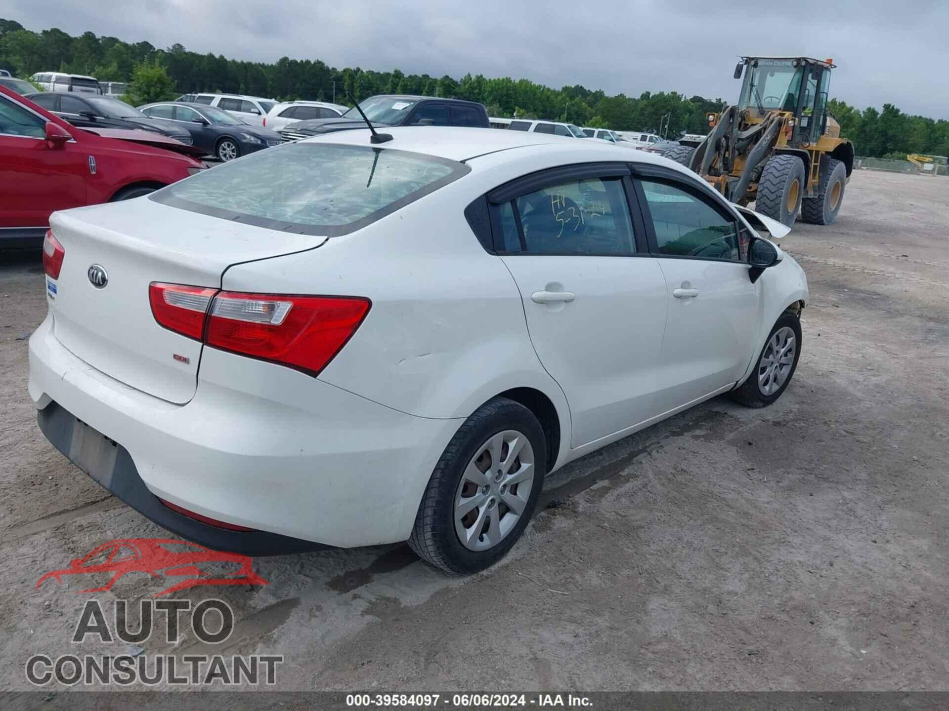 KIA RIO 2016 - KNADM4A33G6575140
