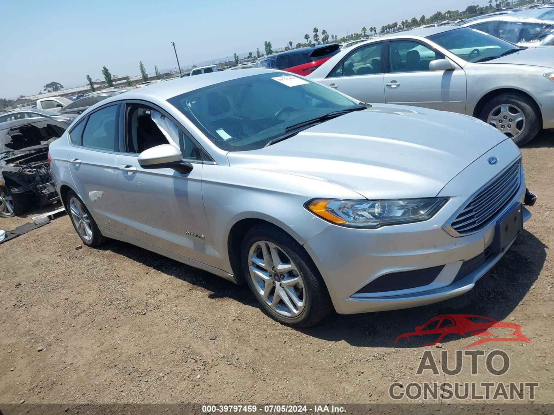 FORD FUSION HYBRID 2018 - 3FA6P0LU1JR139906