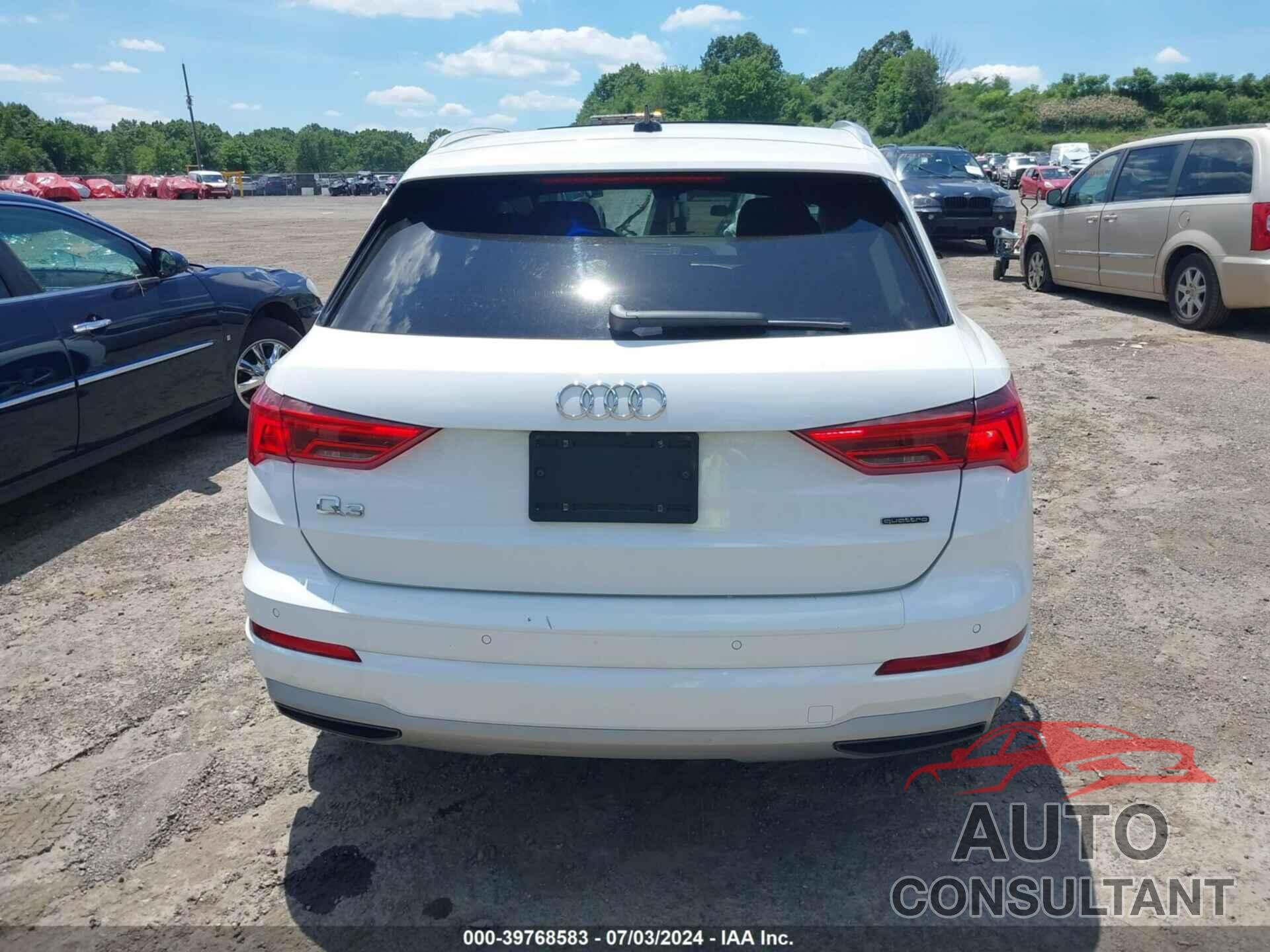 AUDI Q3 2020 - WA1AECF39L1010852