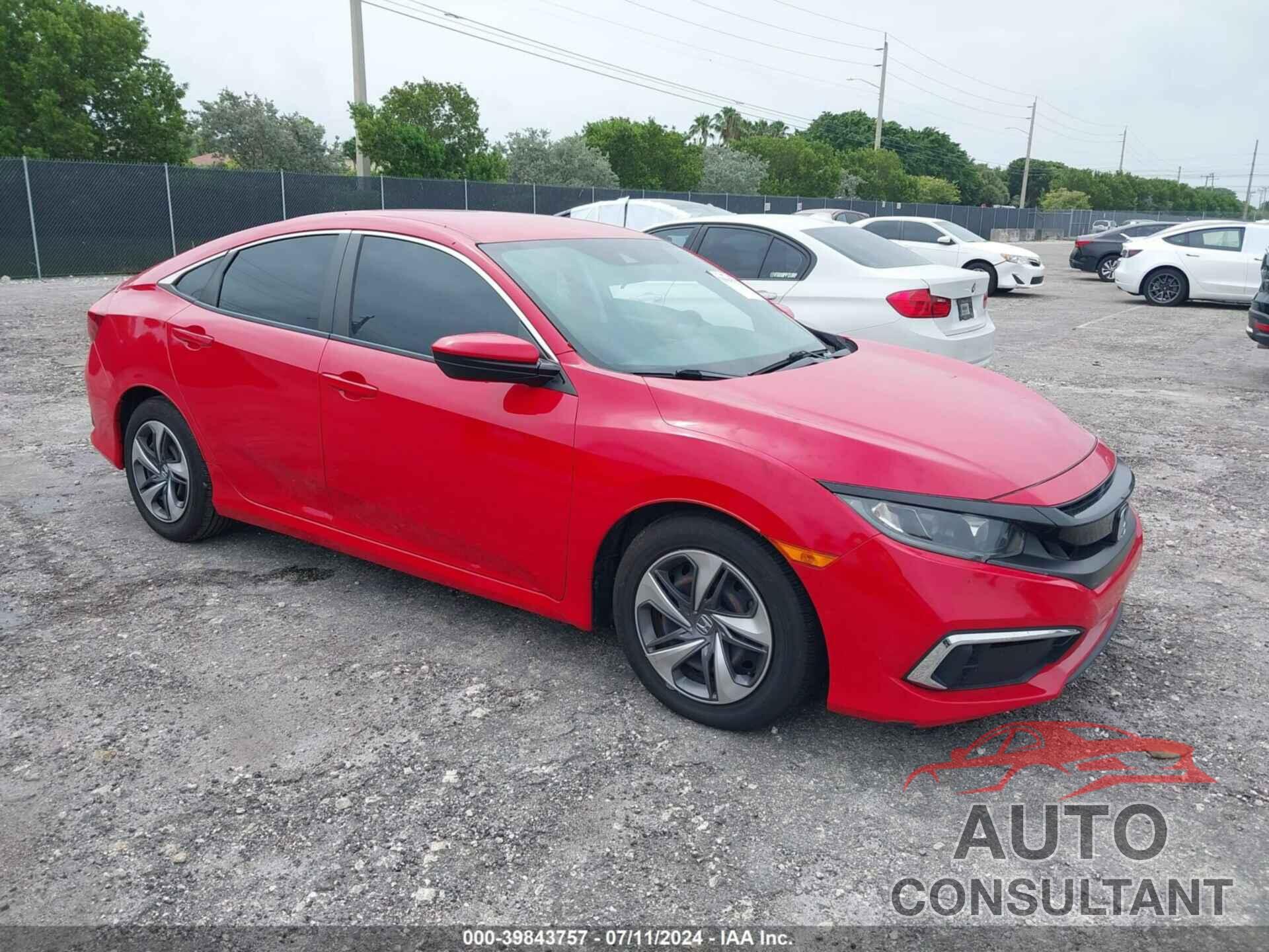 HONDA CIVIC 2019 - 2HGFC2F64KH563058