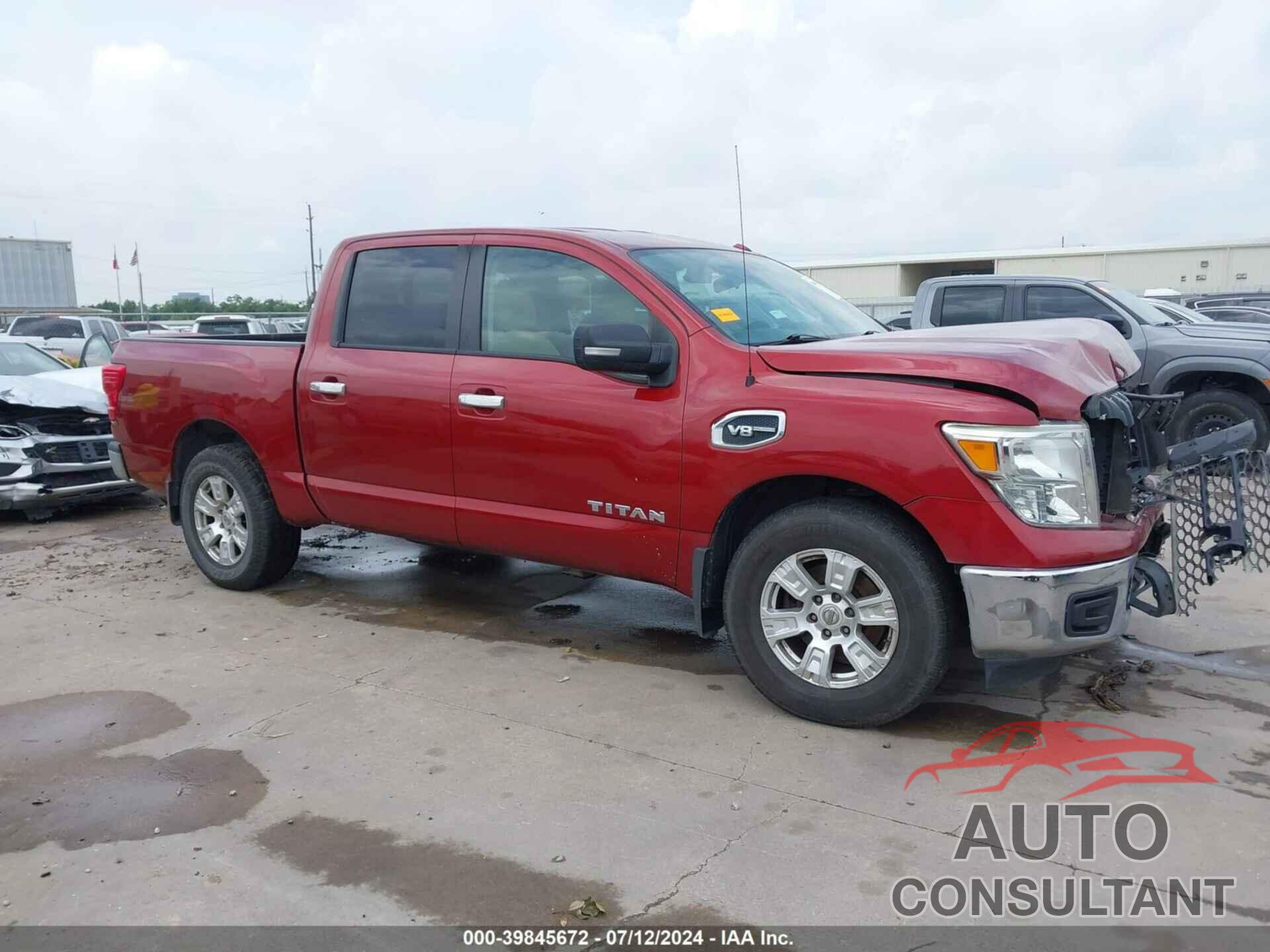 NISSAN TITAN 2017 - 1N6AA1EK0HN506439