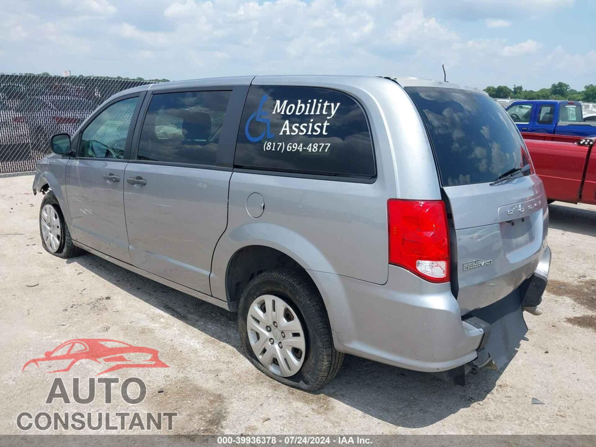 DODGE GRAND CARAVAN 2019 - 2C4RDGBG6KR793473