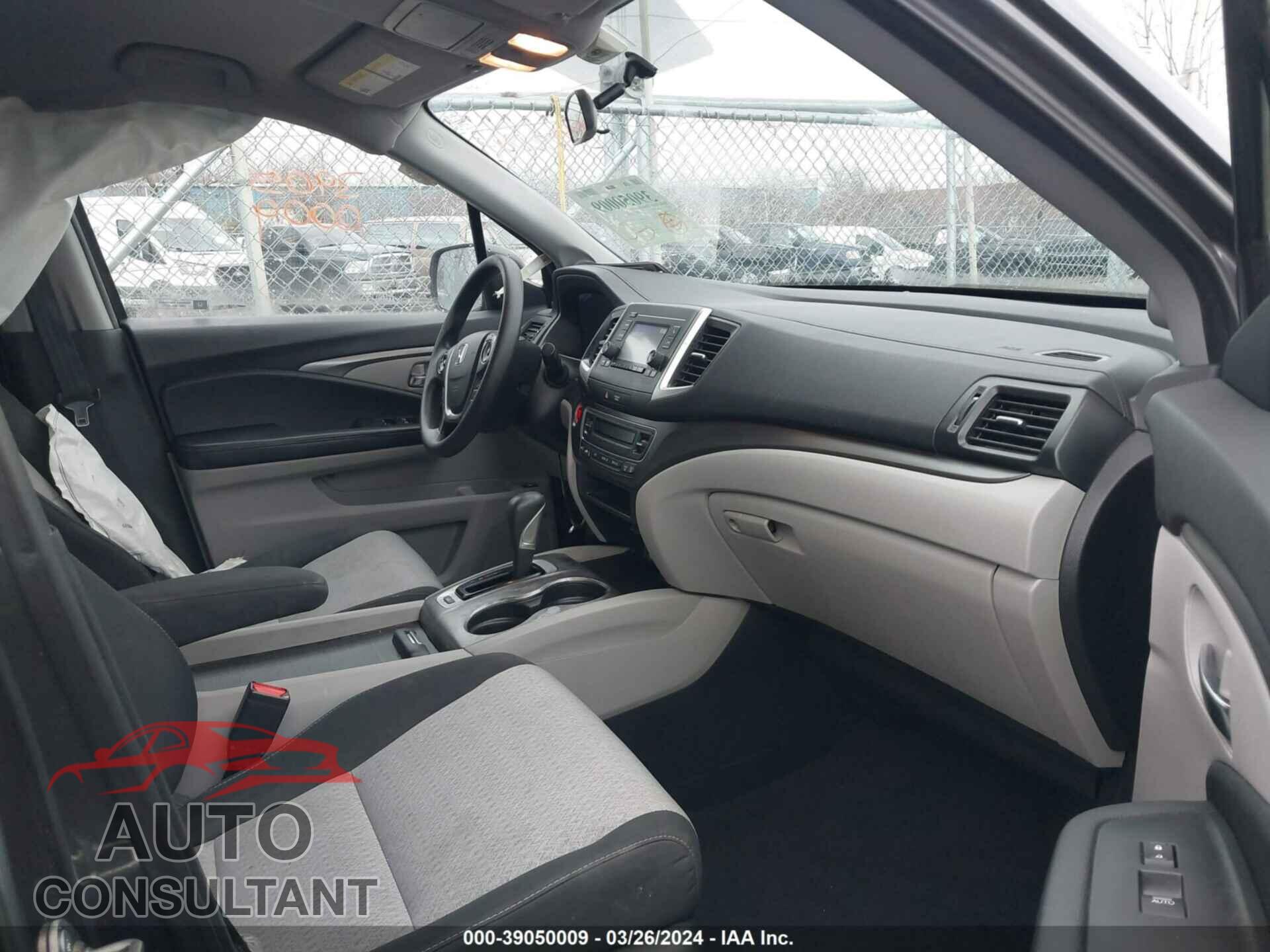 HONDA RIDGELINE 2017 - 5FPYK3F27HB036389