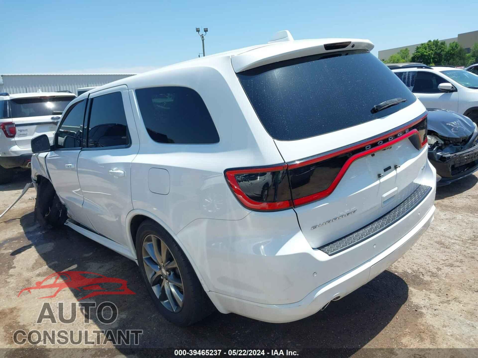 DODGE DURANGO 2017 - 1C4RDHDG6HC869620