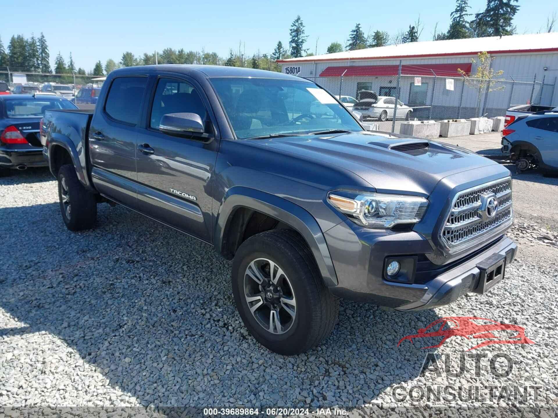 TOYOTA TACOMA 2017 - 5TFCZ5AN9HX110235