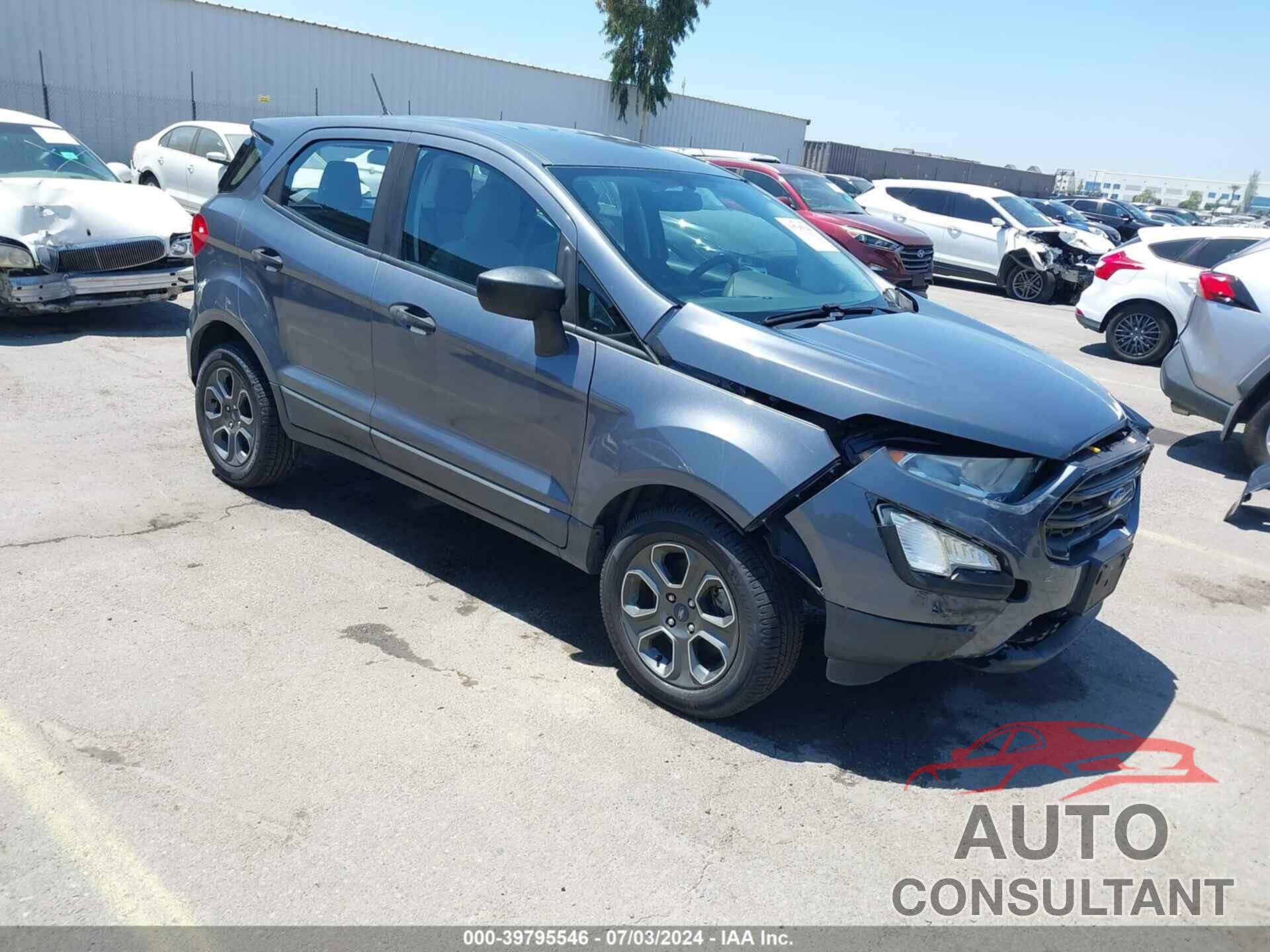 FORD ECOSPORT 2018 - MAJ3P1RE4JC183535