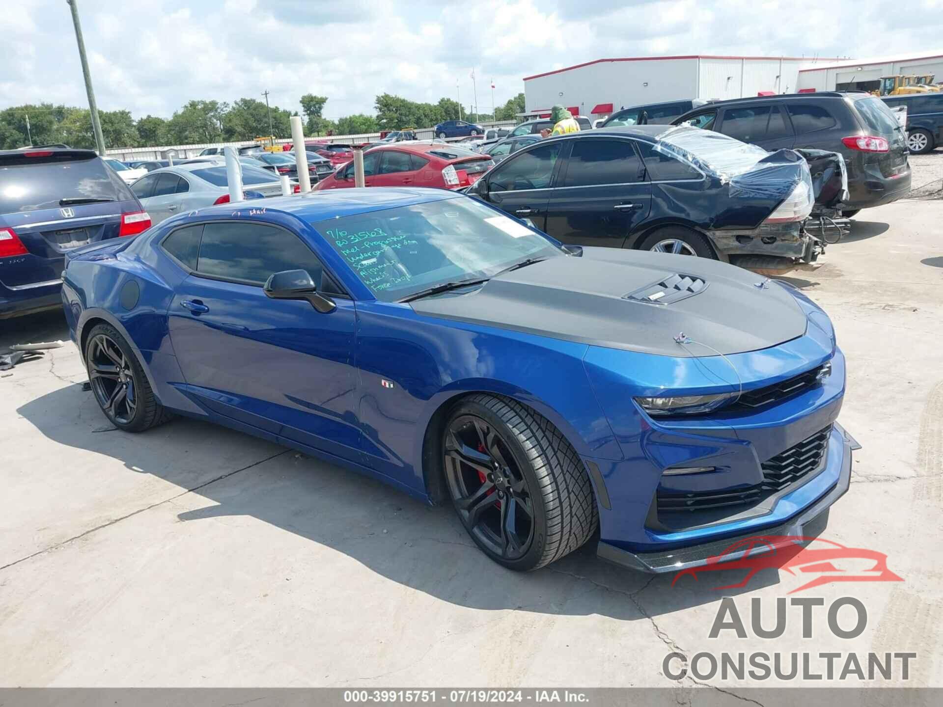 CHEVROLET CAMARO 2021 - 1G1FF1R76M0138574