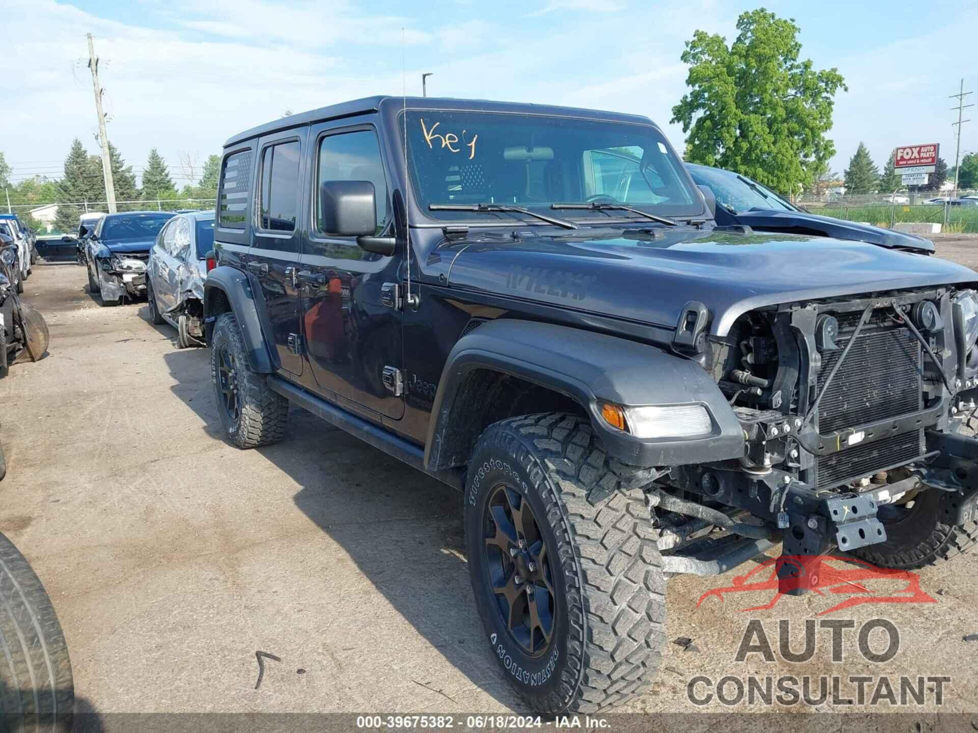 JEEP WRANGLER UNLIMITED 2021 - 1C4HJXDN6MW680617